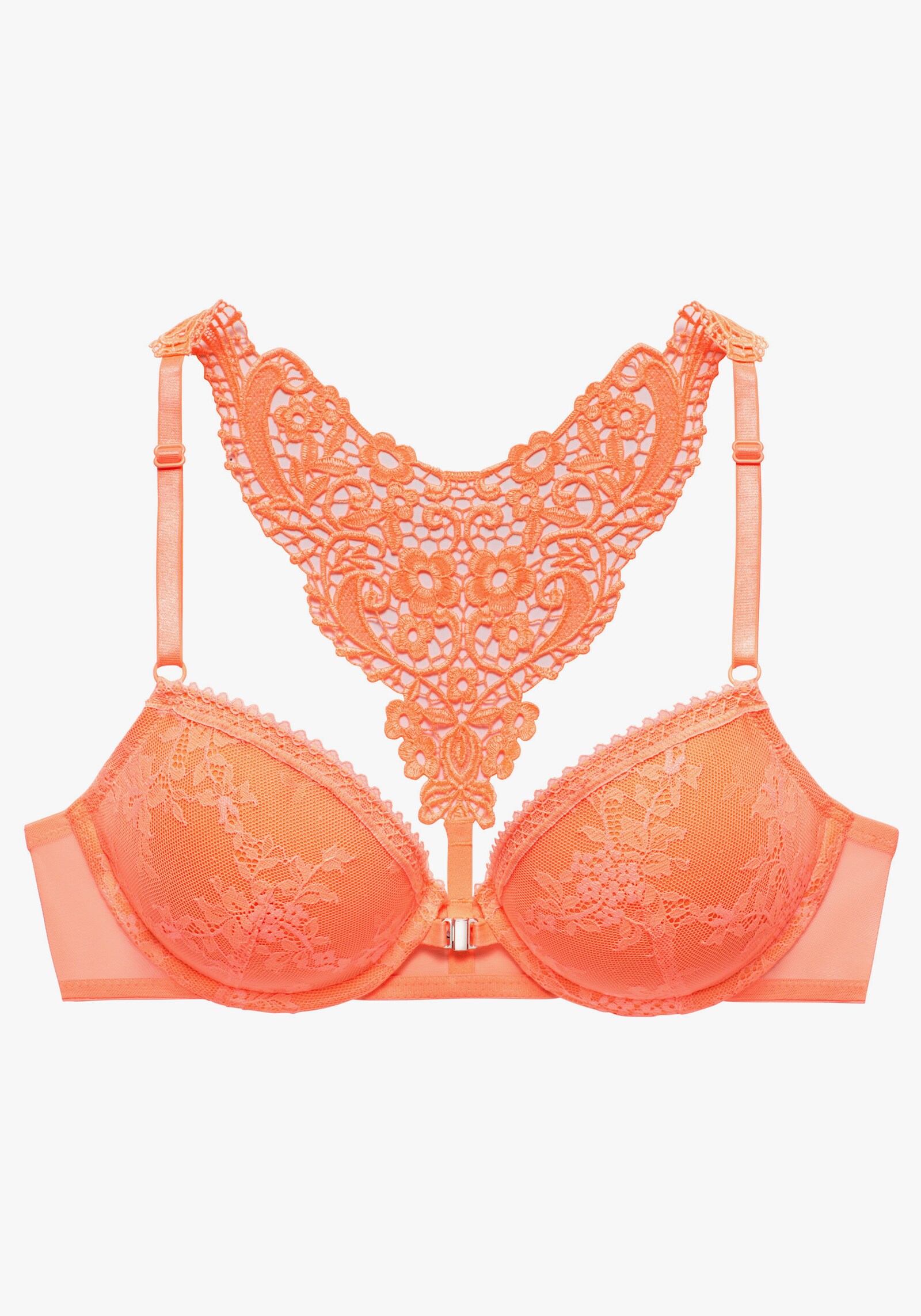 LASCANA Push-up-BH - neon pfirsich