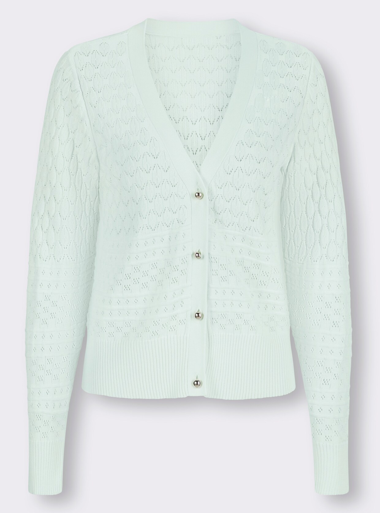 heine Veste en tricot - menthe tendre