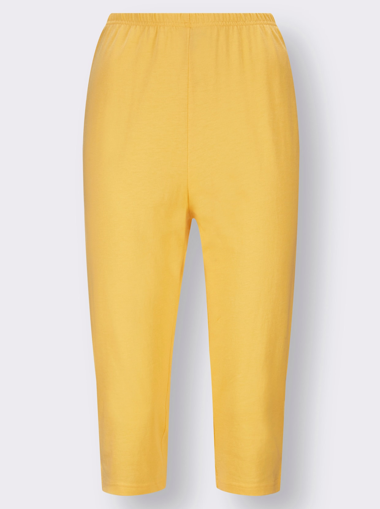 wäschepur Capri-Anzug - weiss-gelb