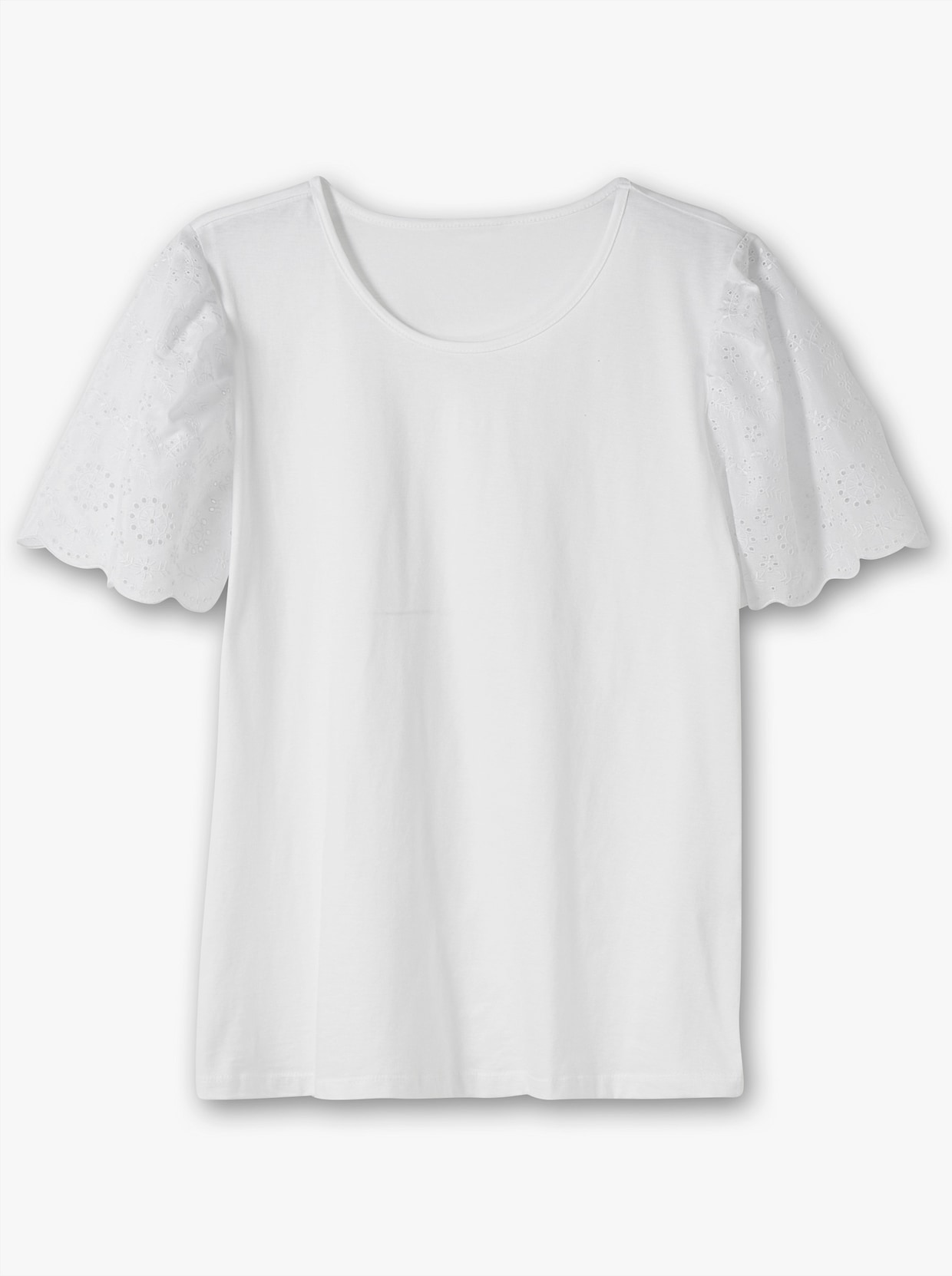 Kurzarmshirt - weiß