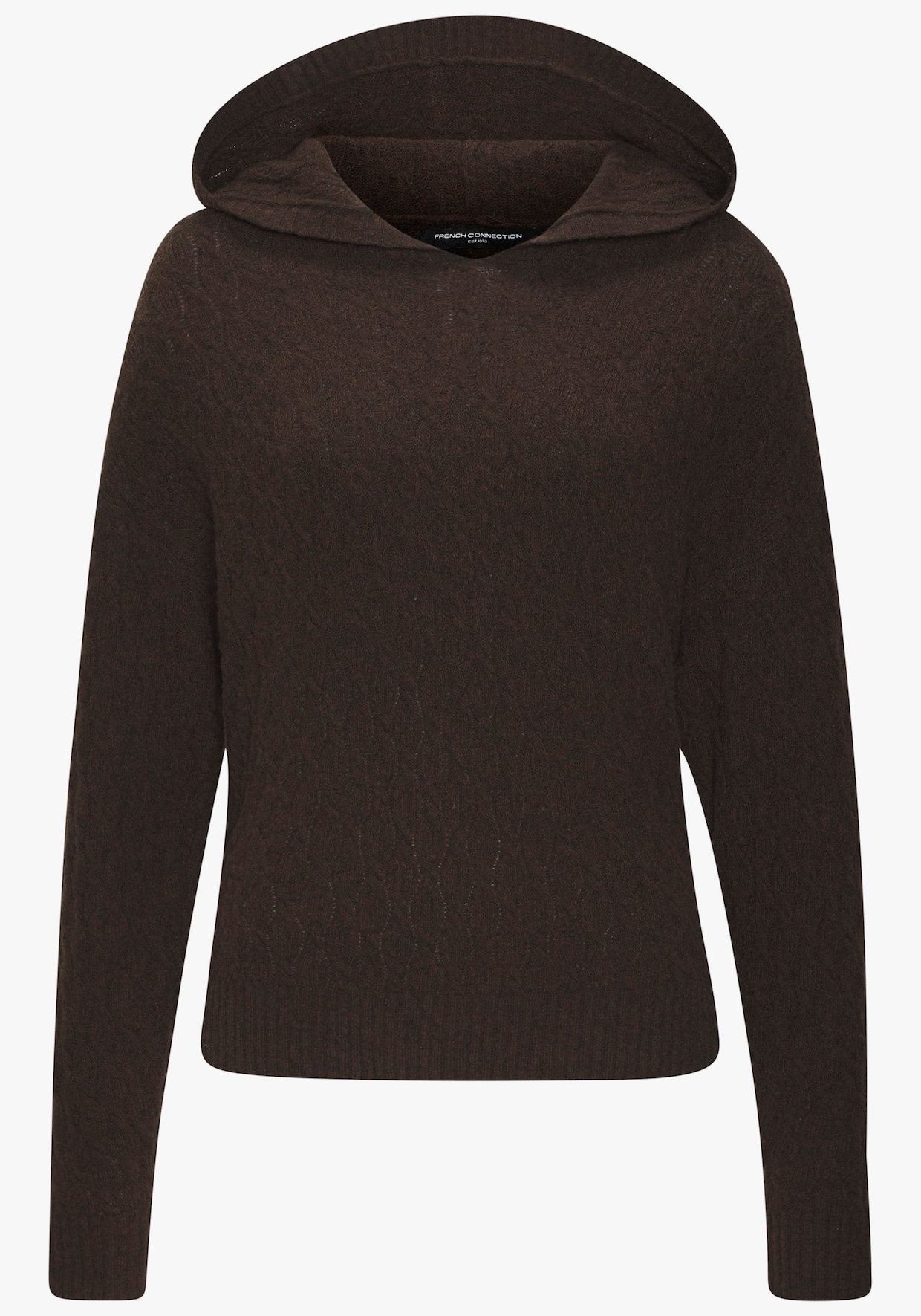 French Connection Kapuzenpullover - braun