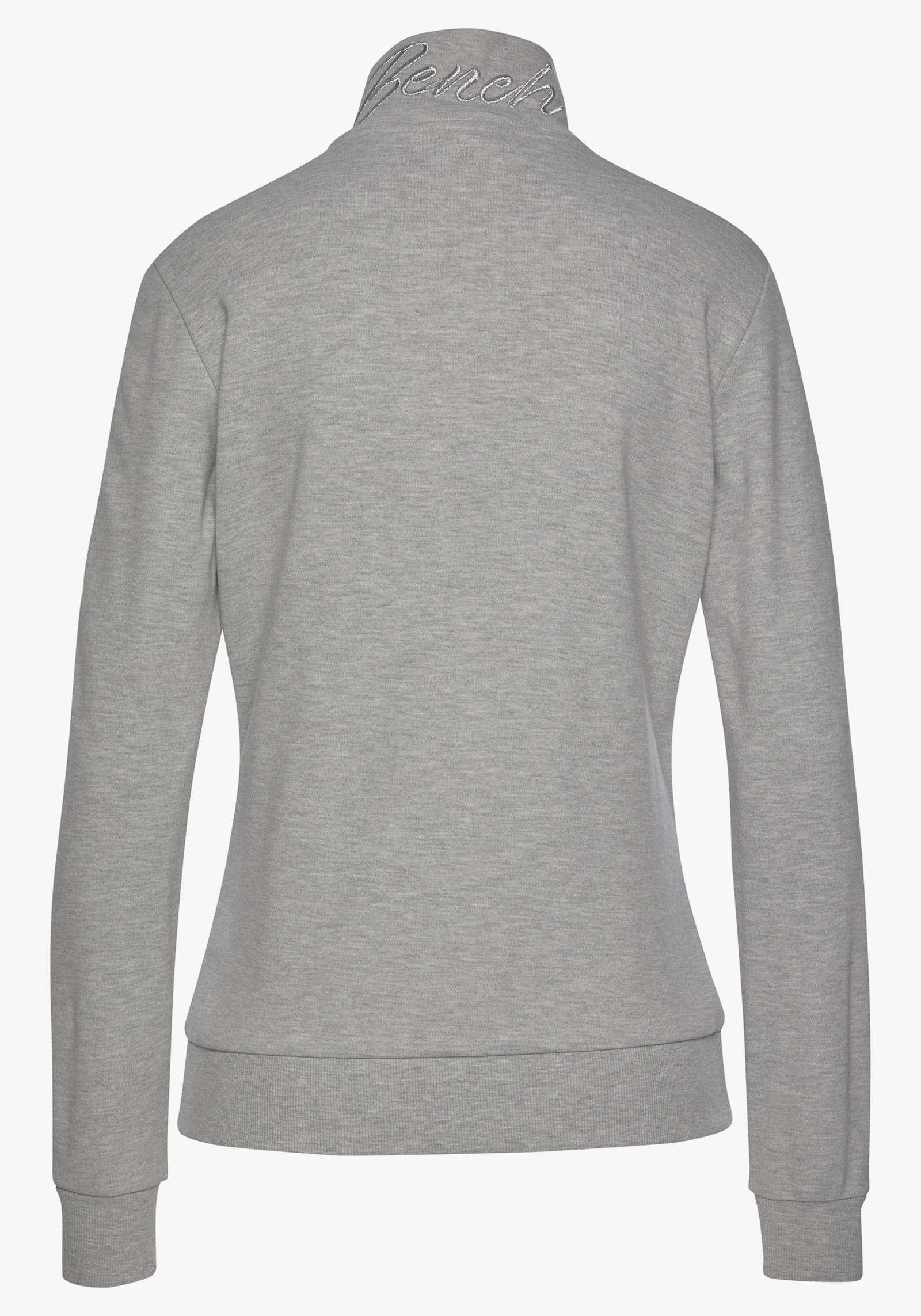 Bench. Loungewear Veste sweat - gris clair chiné