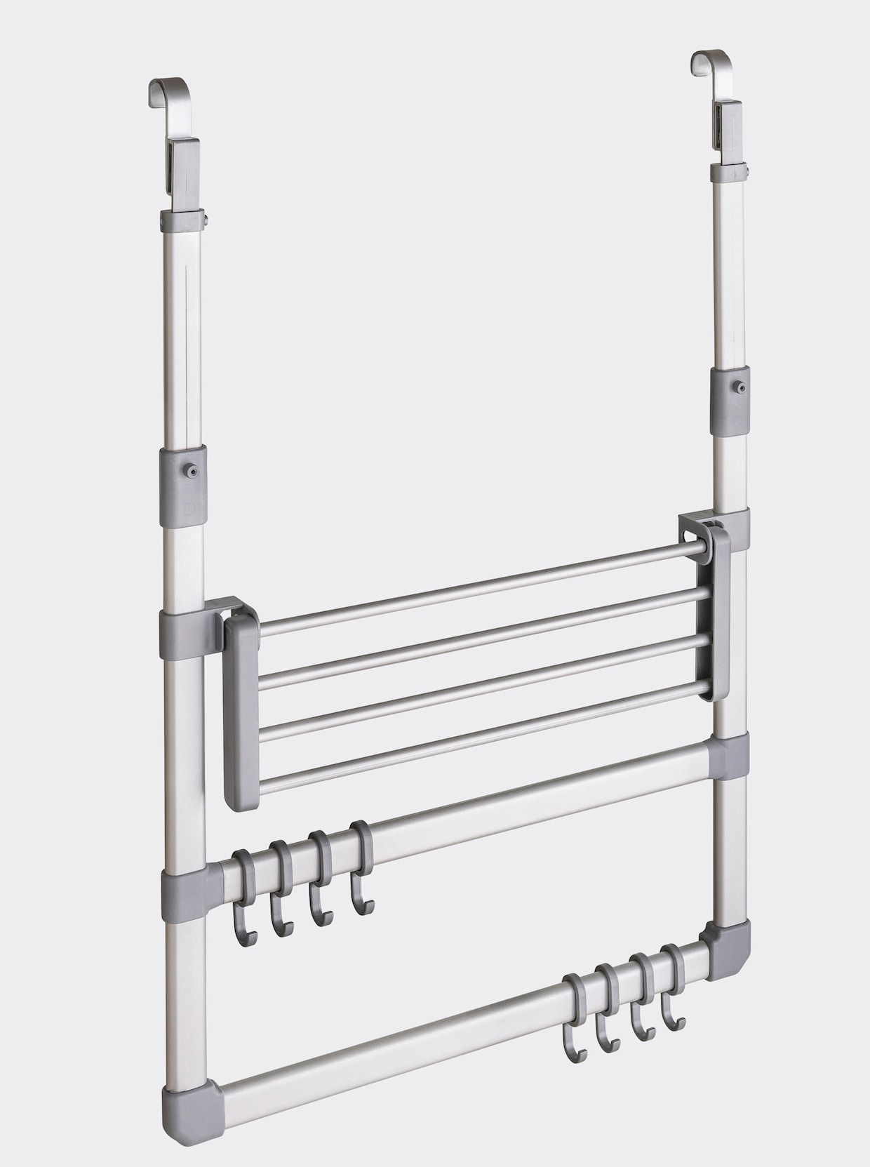 heine home Radiator-handdoekenhouder - Zilverkleur