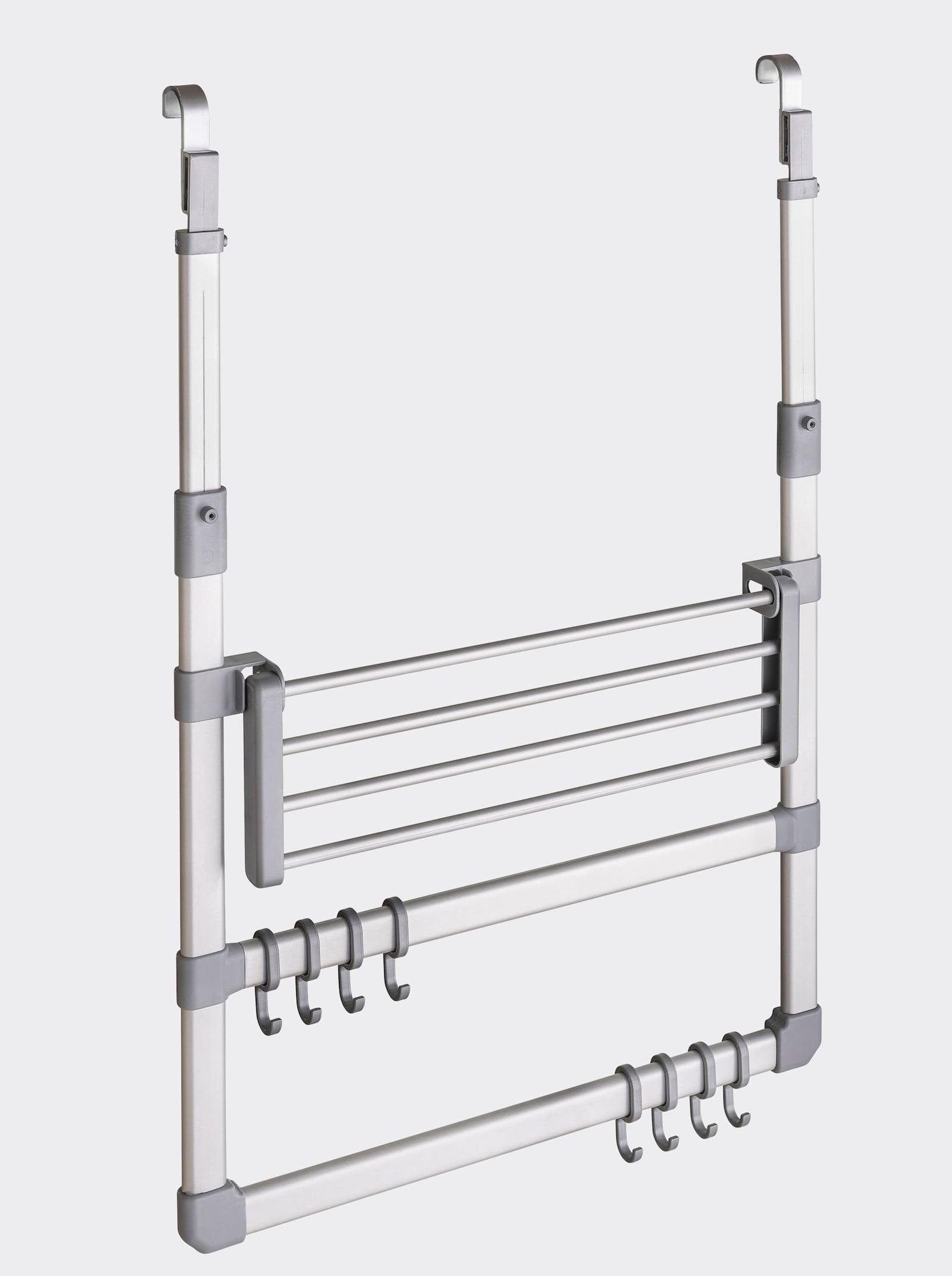 heine home Heizkörper-Handtuchhalter - silberfarben