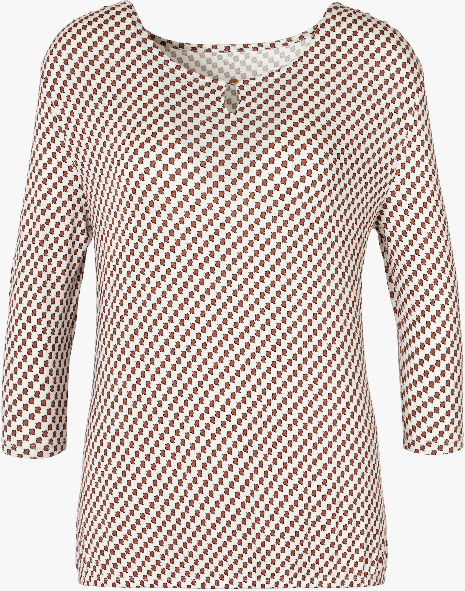 Vivance Rundhalsshirt - weiß