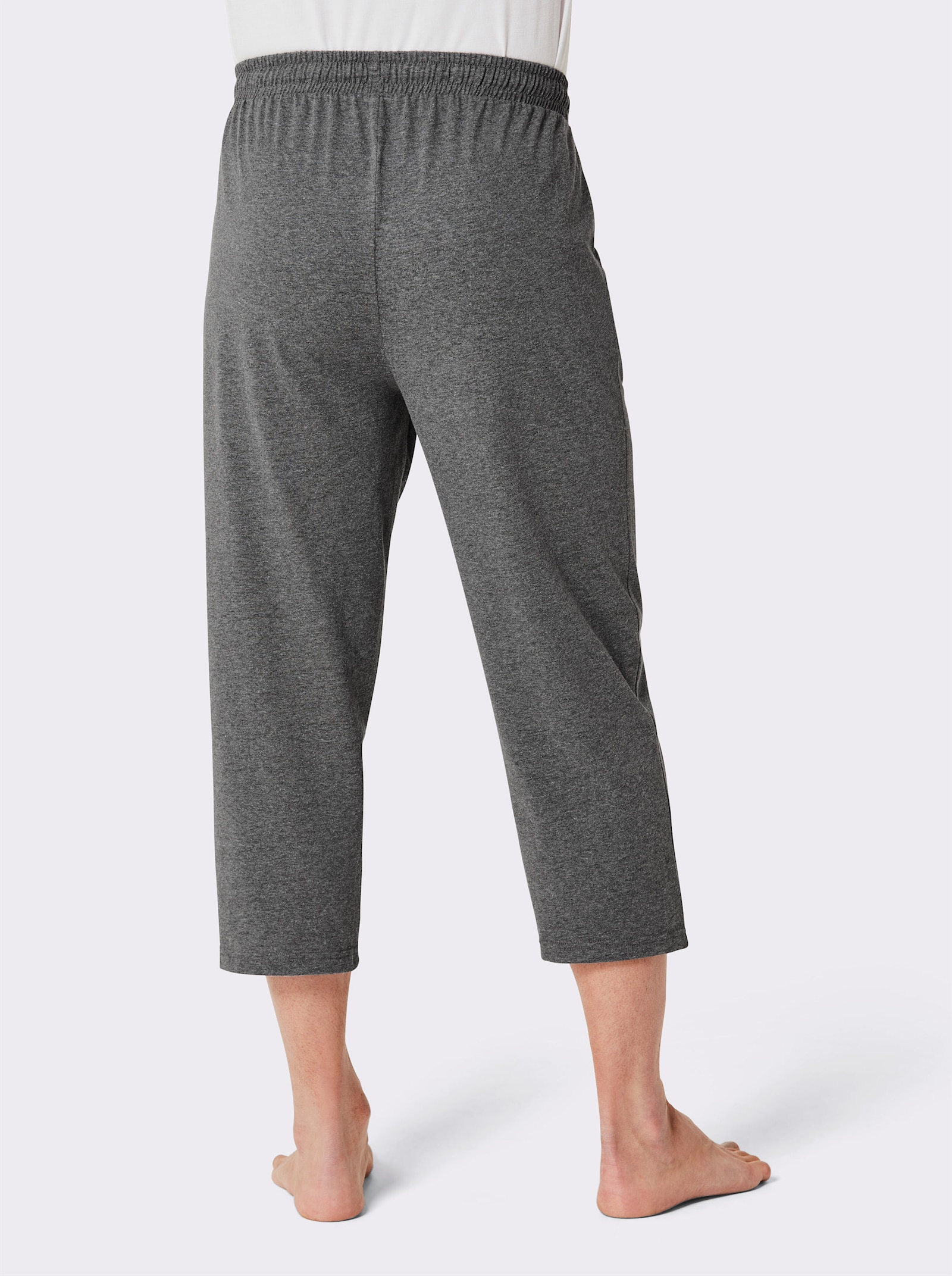 wäschepur men Nohavice s 3/4 dĺžkou - námornícka modrá + antracitový melír