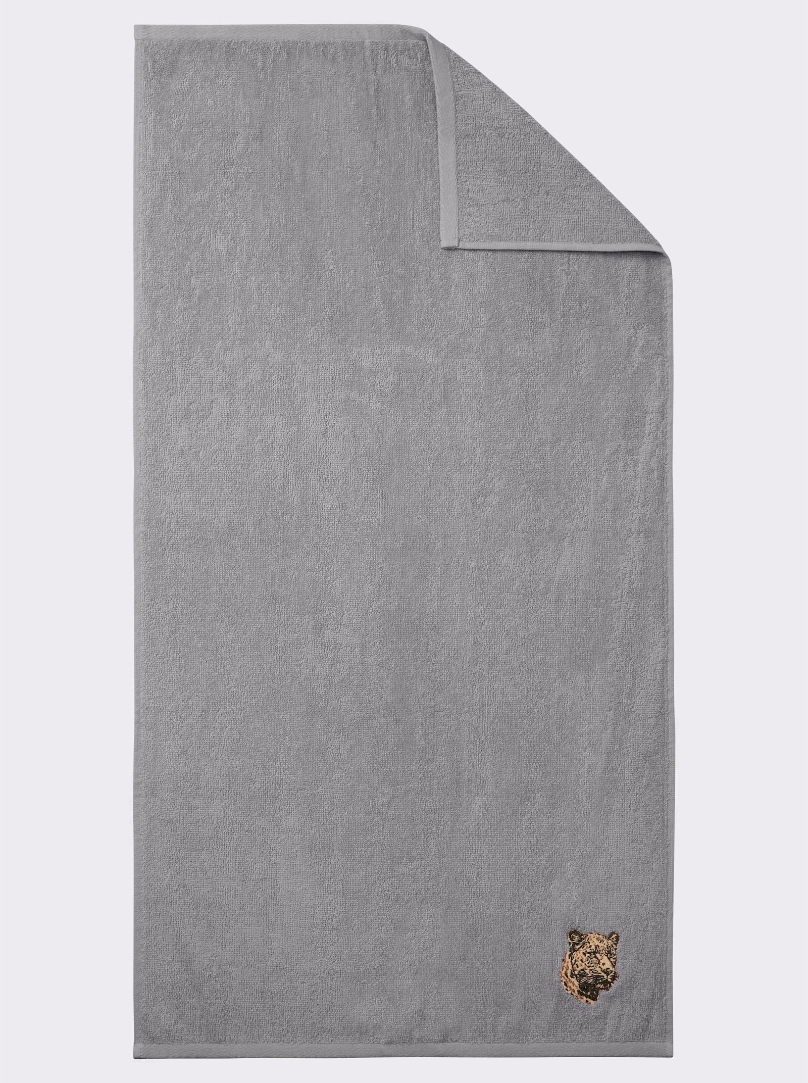 wäschepur Handtuch - steingrau