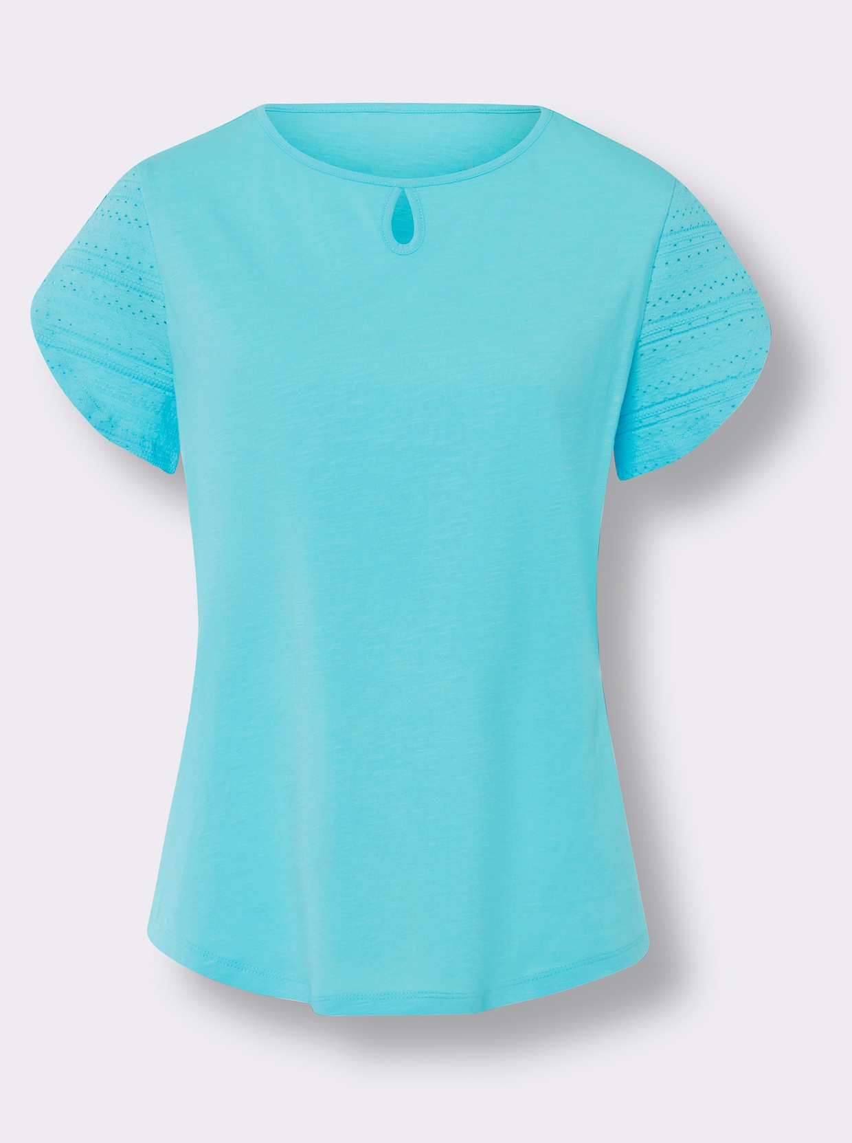 heine Shirt met korte mouwen - aquamarine