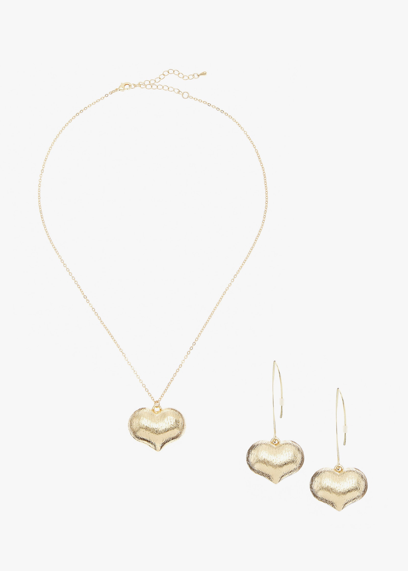 LASCANA Ohrring und Ketten Set - goldfarben