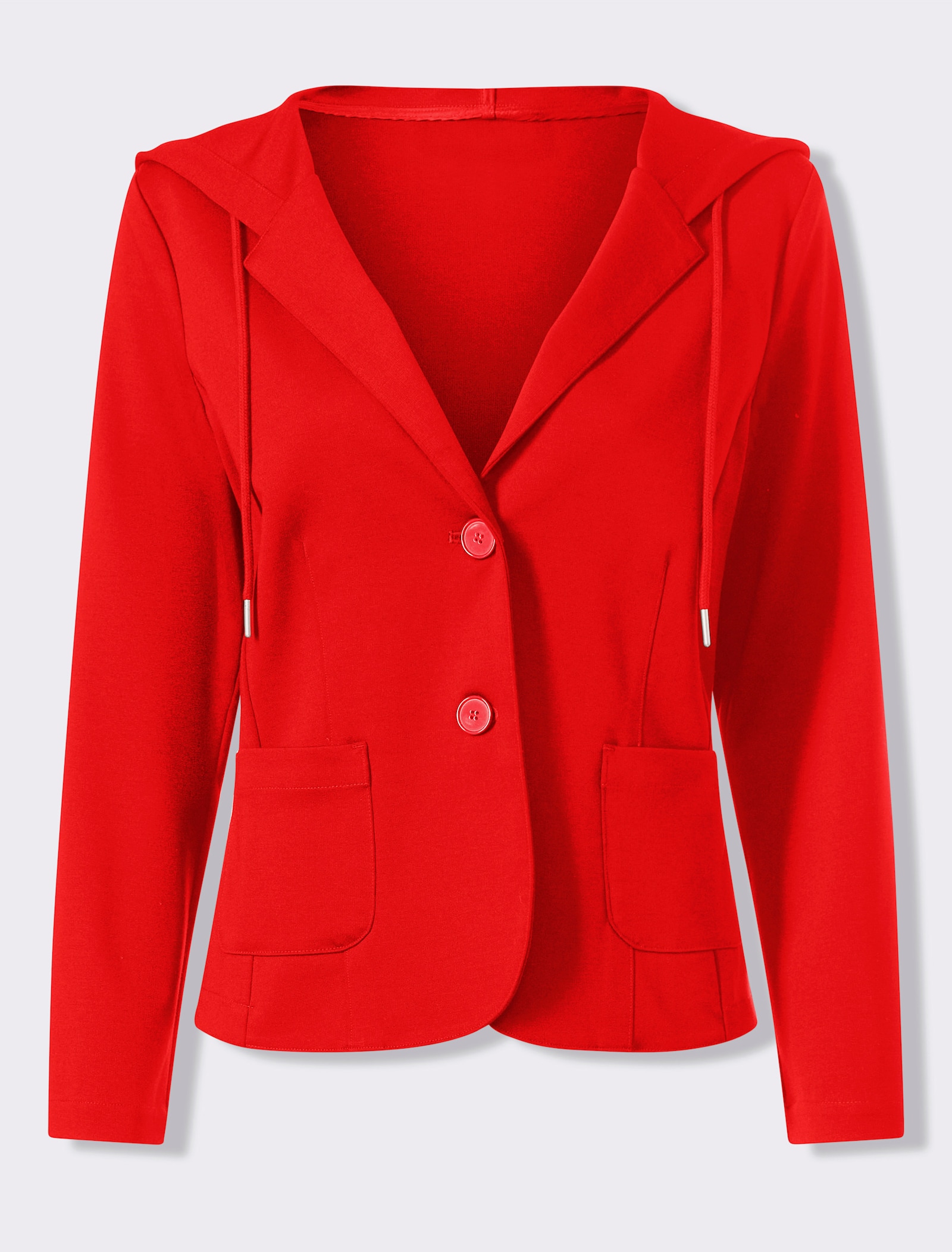 heine Blazer mit Kapuze - rot
