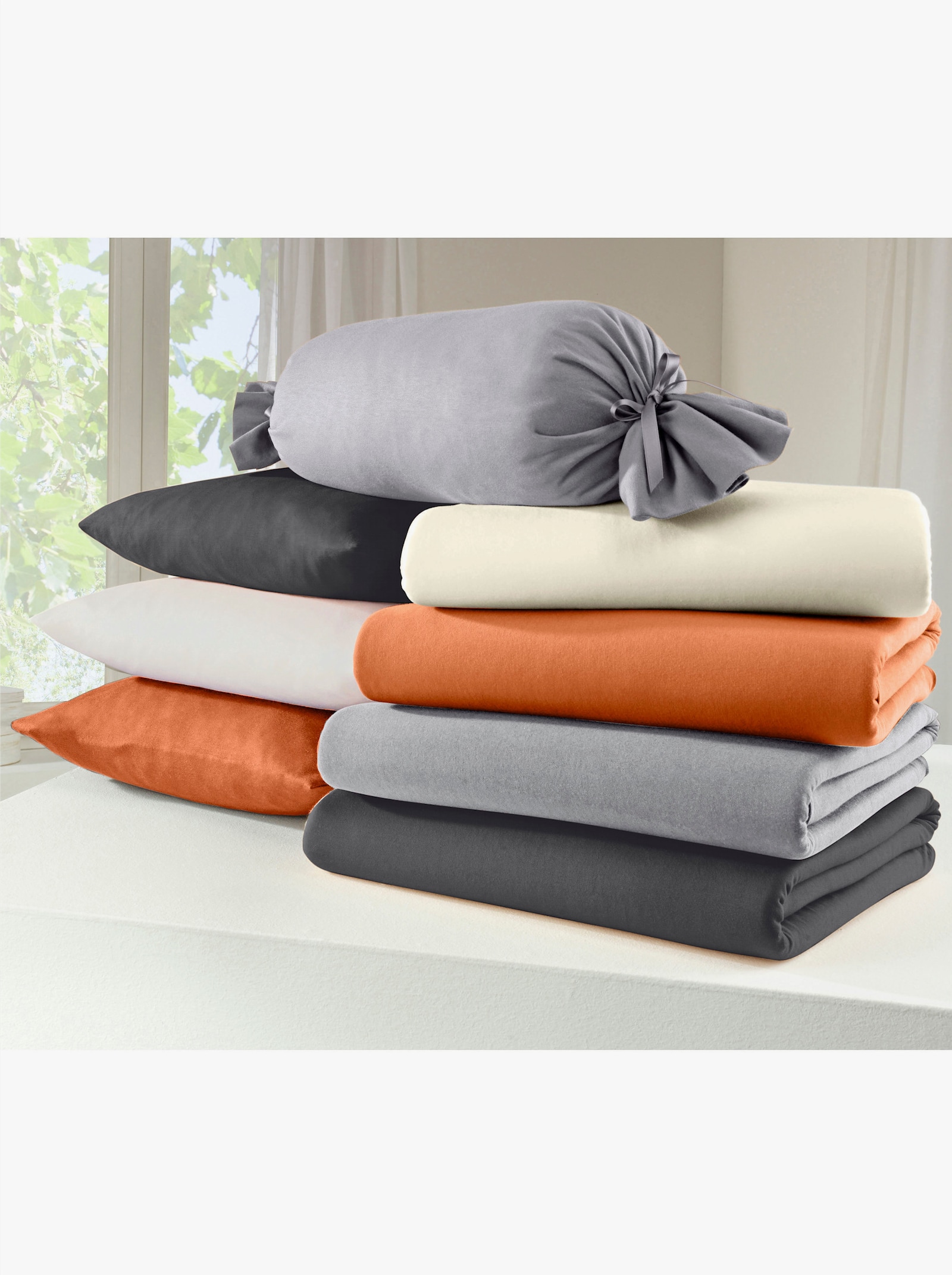 Estella Spannbetttuch - terra