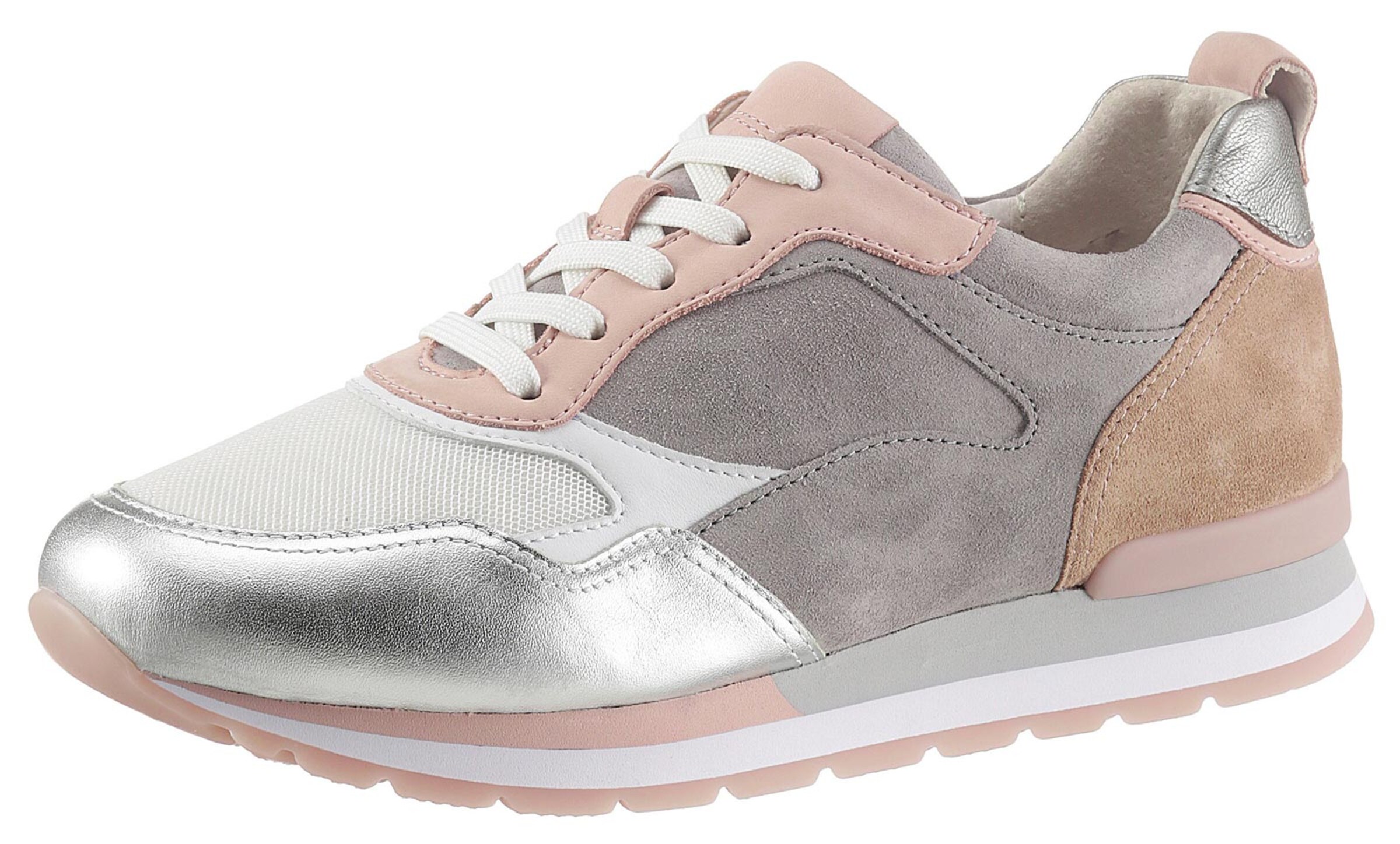 Gabor Sneakers met sleehak in grijs/multi | heine