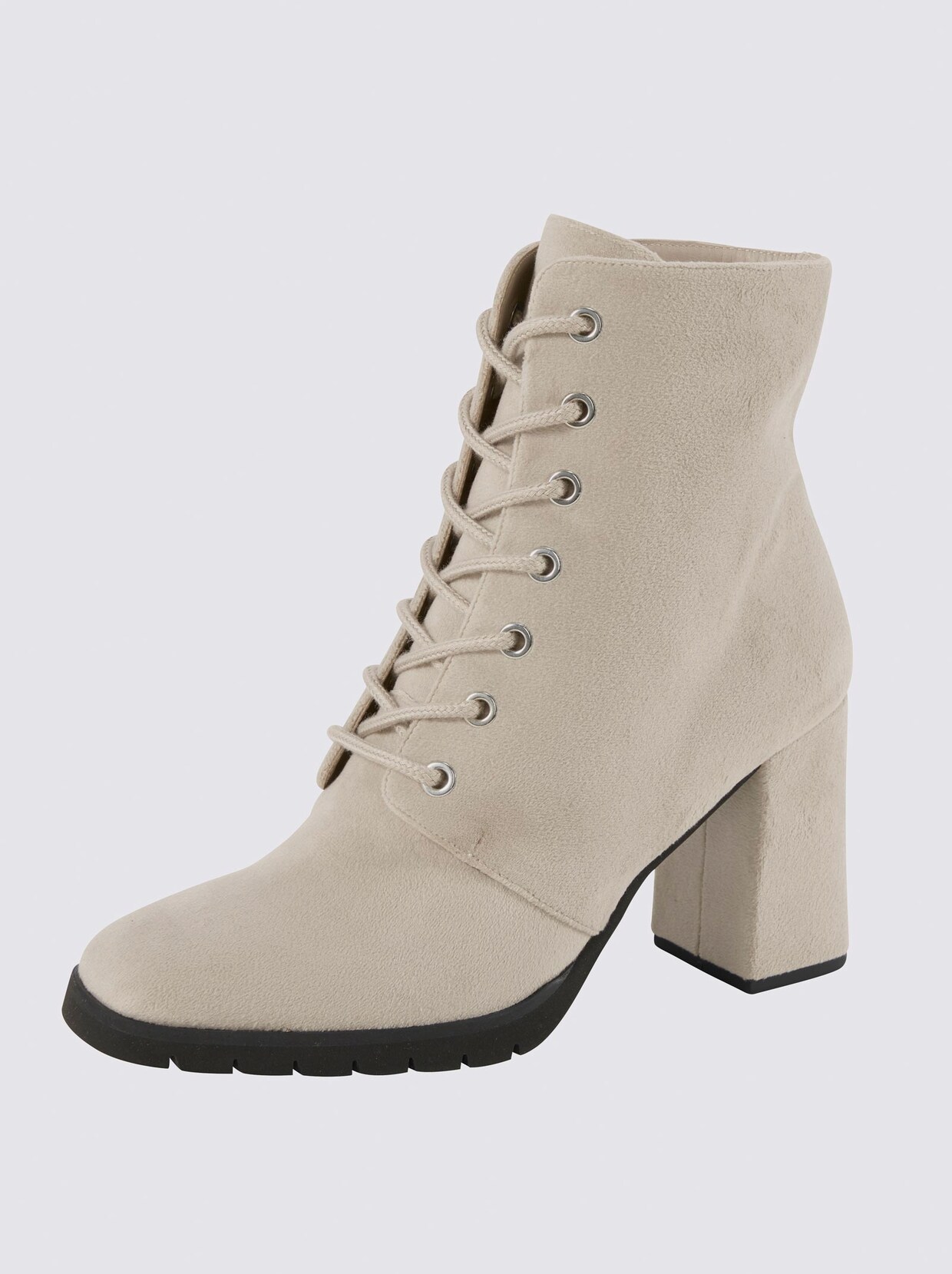 heine Stiefelette - ecru