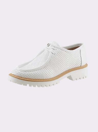 heine Chaussures à lacets - blanc