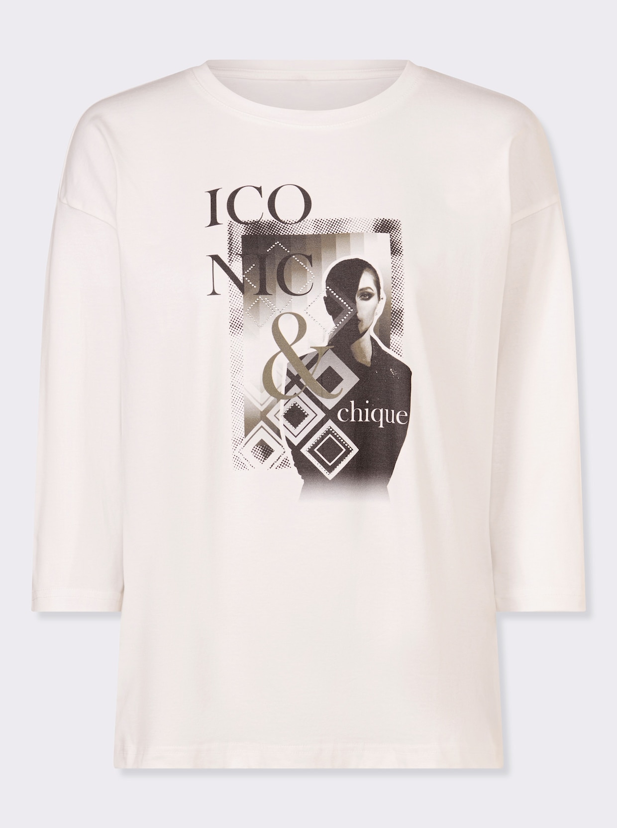 heine 3/4-Arm-Shirt - ecru