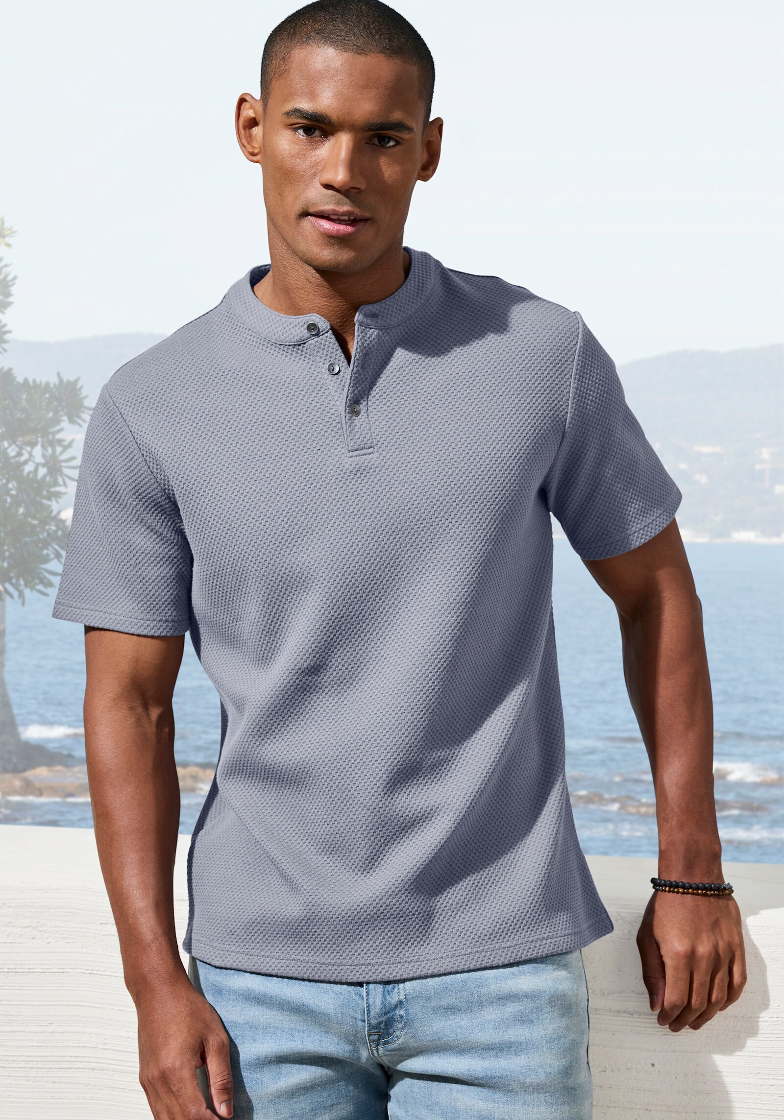 John Devin T-Shirt - grau