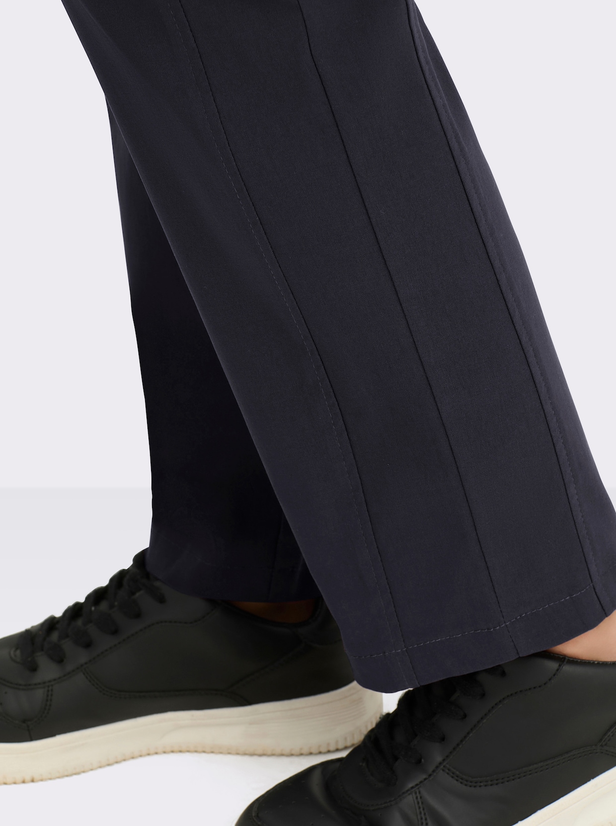 Stehmann Comfort line Hose mit Dehnbund, Viskose-Qualität - marine