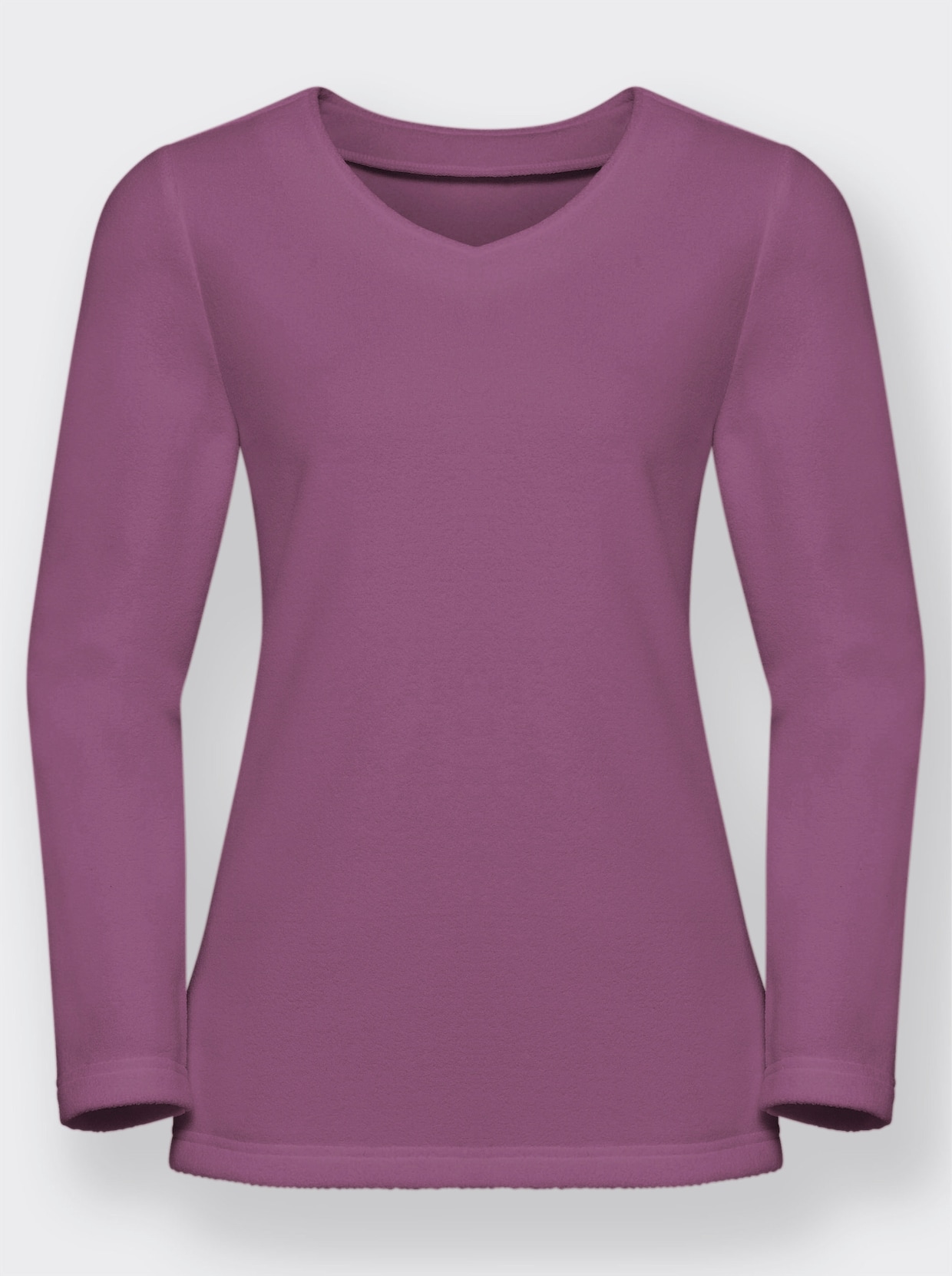Fleecové tričko - fialová