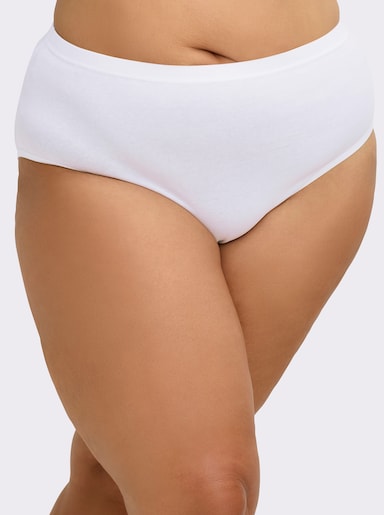 wäschepur Jazzpants im 10er-Pack - weiß