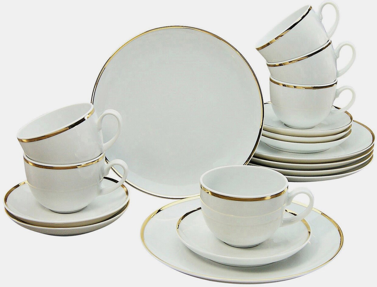 Guido Maria Kretschmer Home&Living Kaffeeservice - weiß/goldfarben