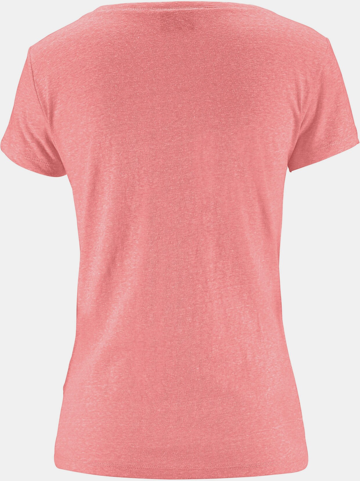 Venice Beach Strandshirt - neonkoralle-meliert