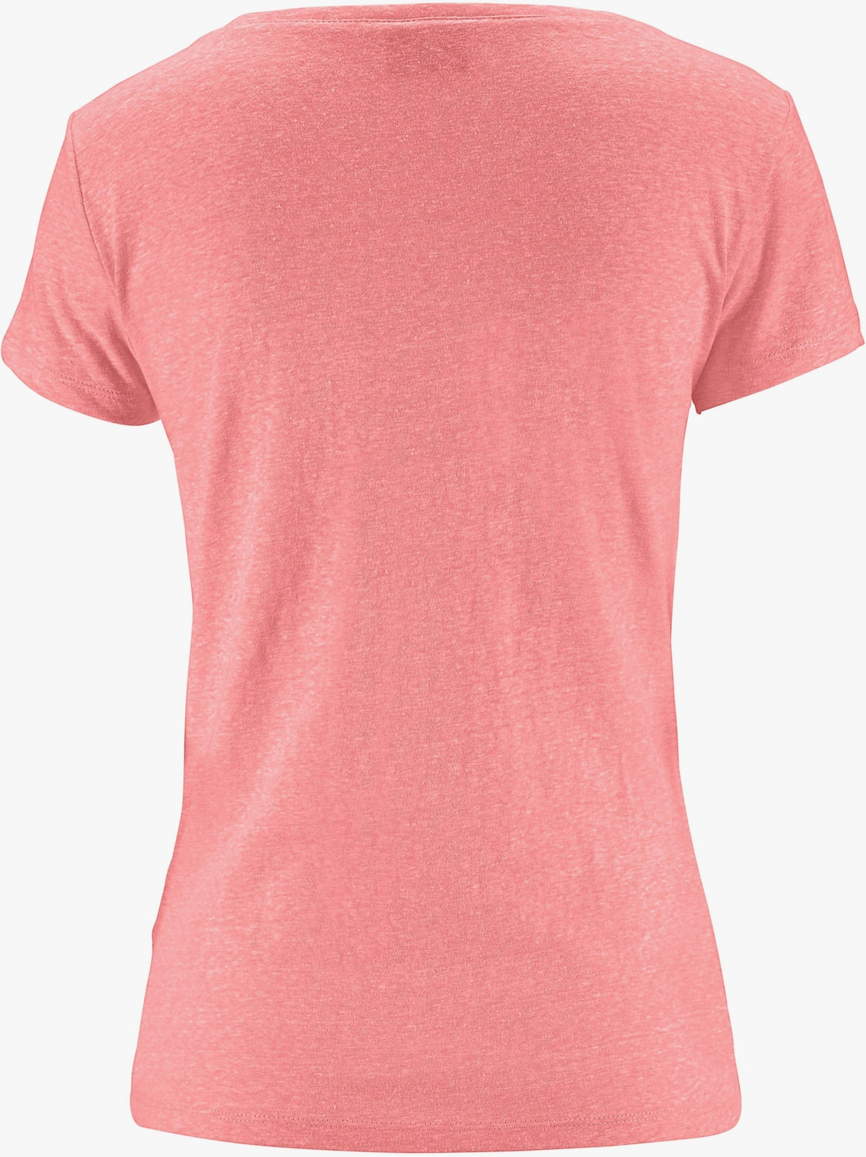 Venice Beach Strandshirt - neonkoraal gemêleerd