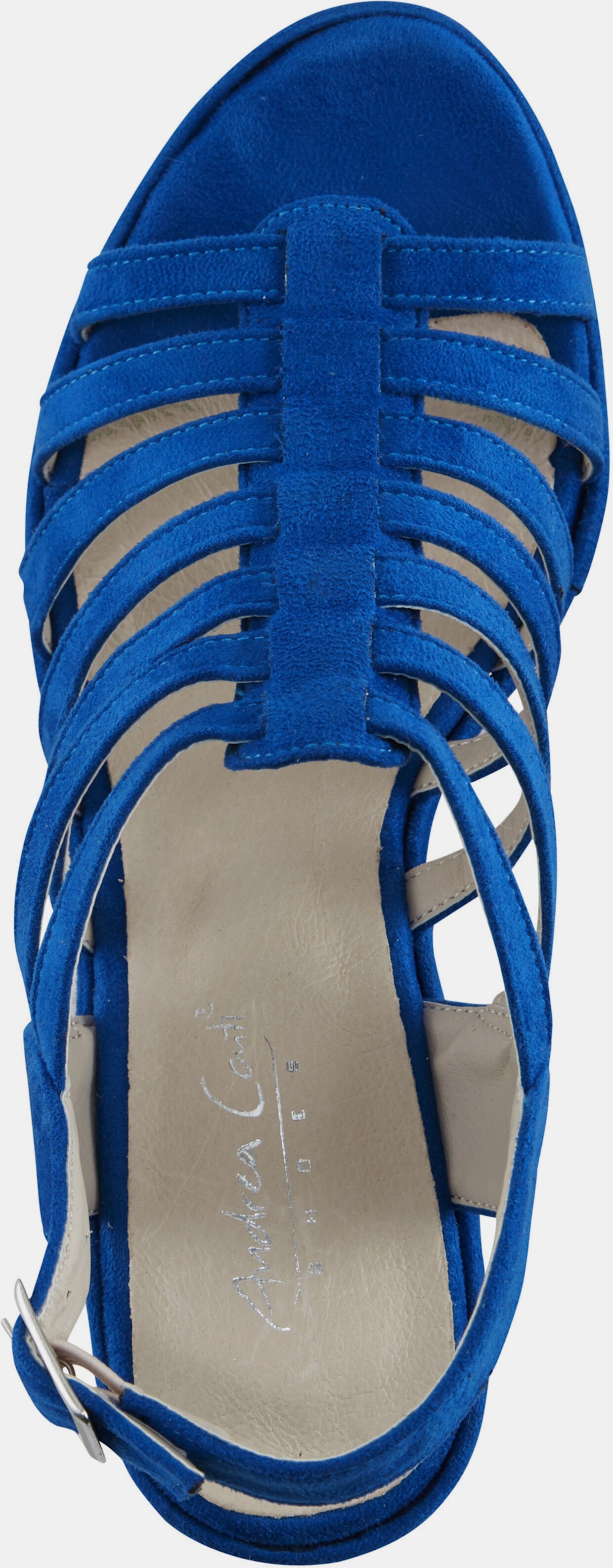 Andrea Conti Sandalette - royalblau