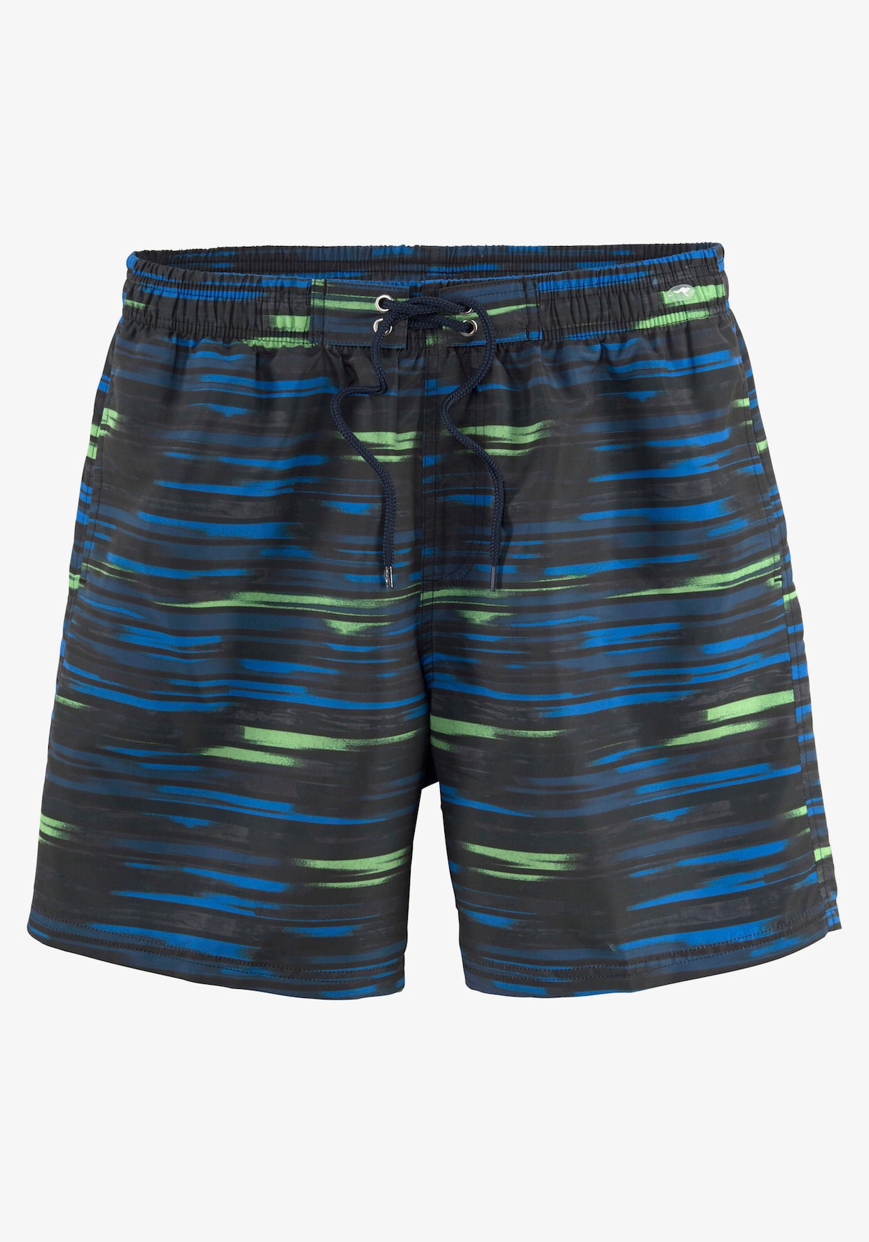 KangaROOS Short de bain - marine-citron vert