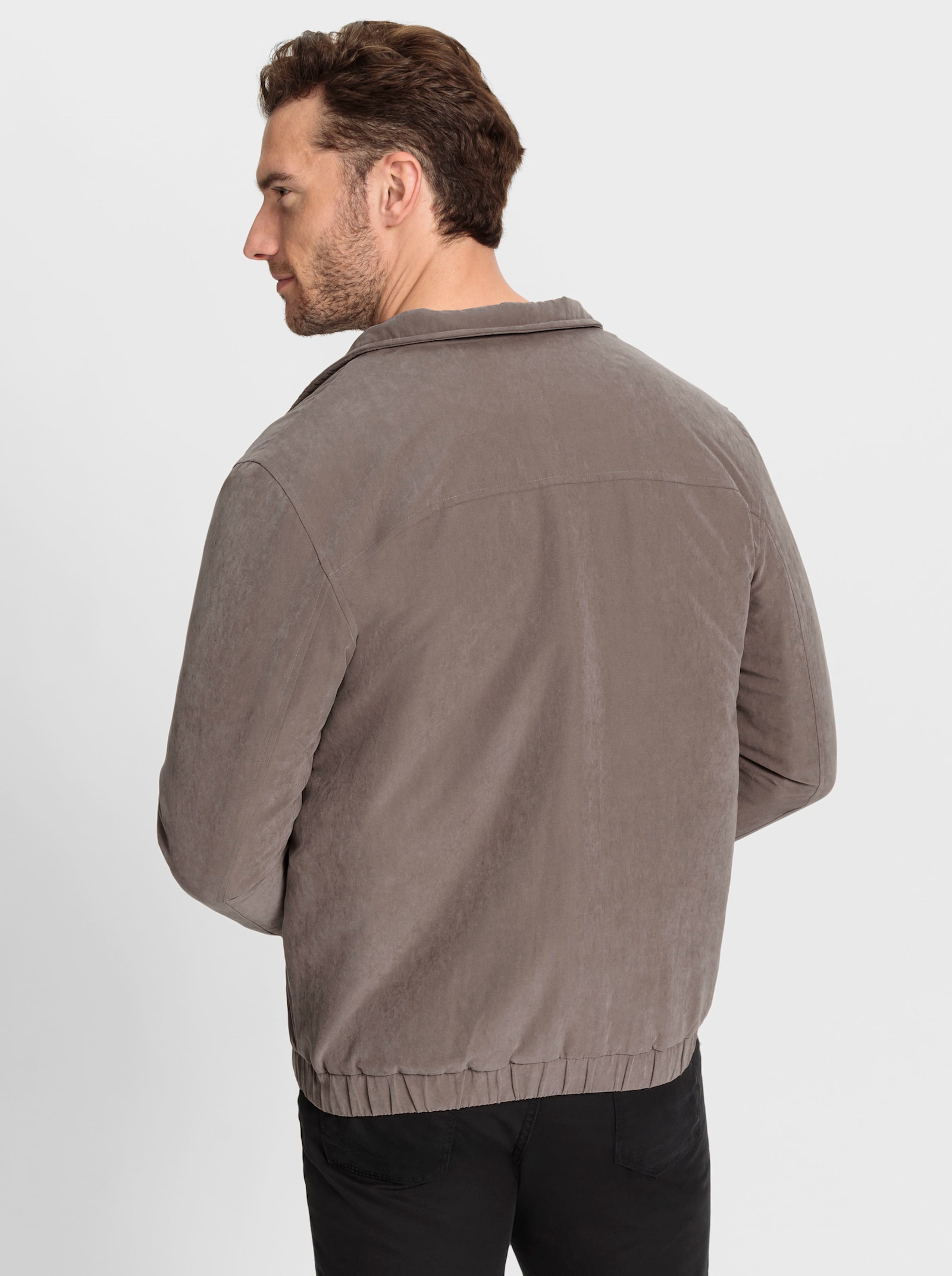 Catamaran Blousonjack, zeer warm - donkertaupe