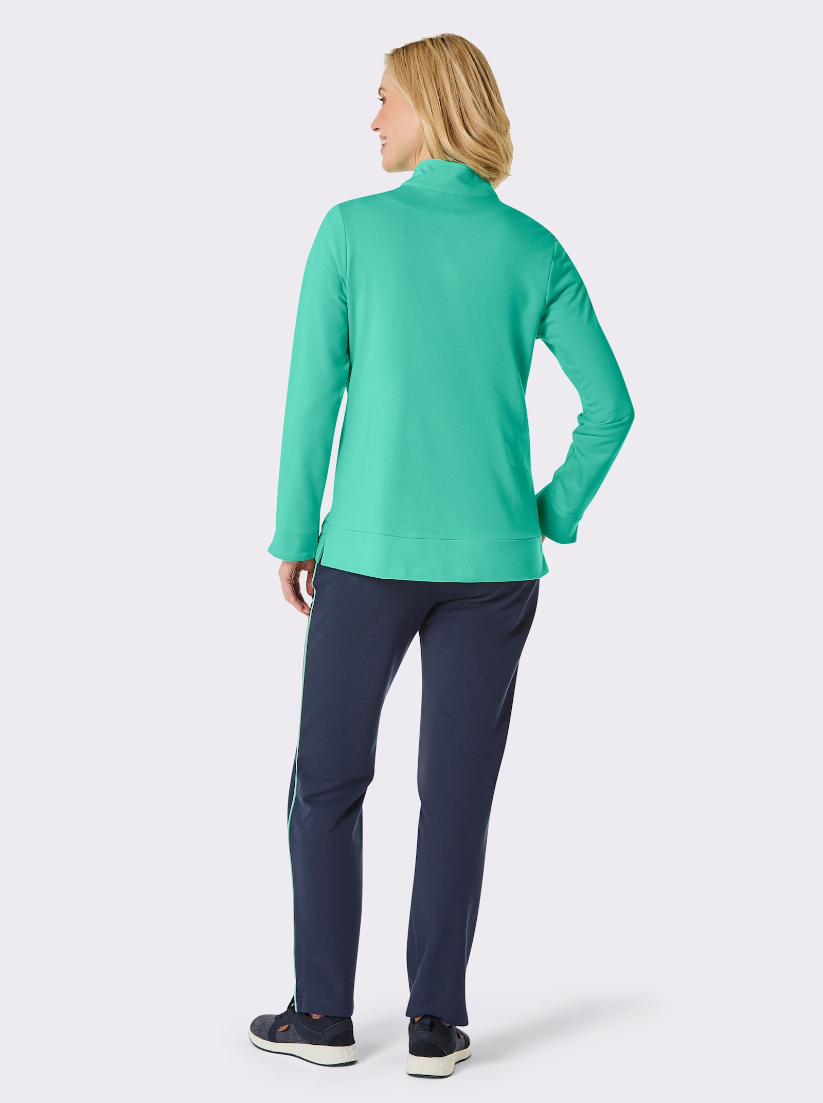 Catamaran Sports Vrijetijdspak met stipjesprint - blauwgroen/marine