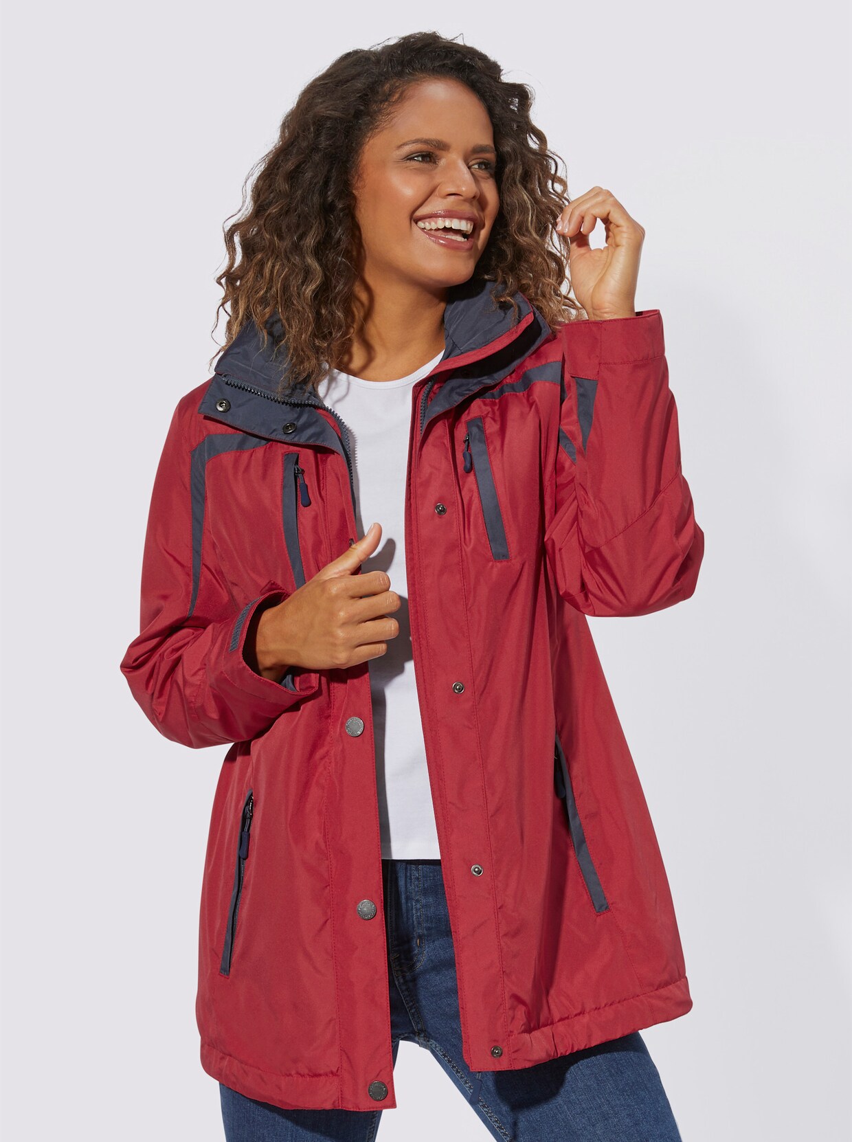 Funktionsjacke - rot