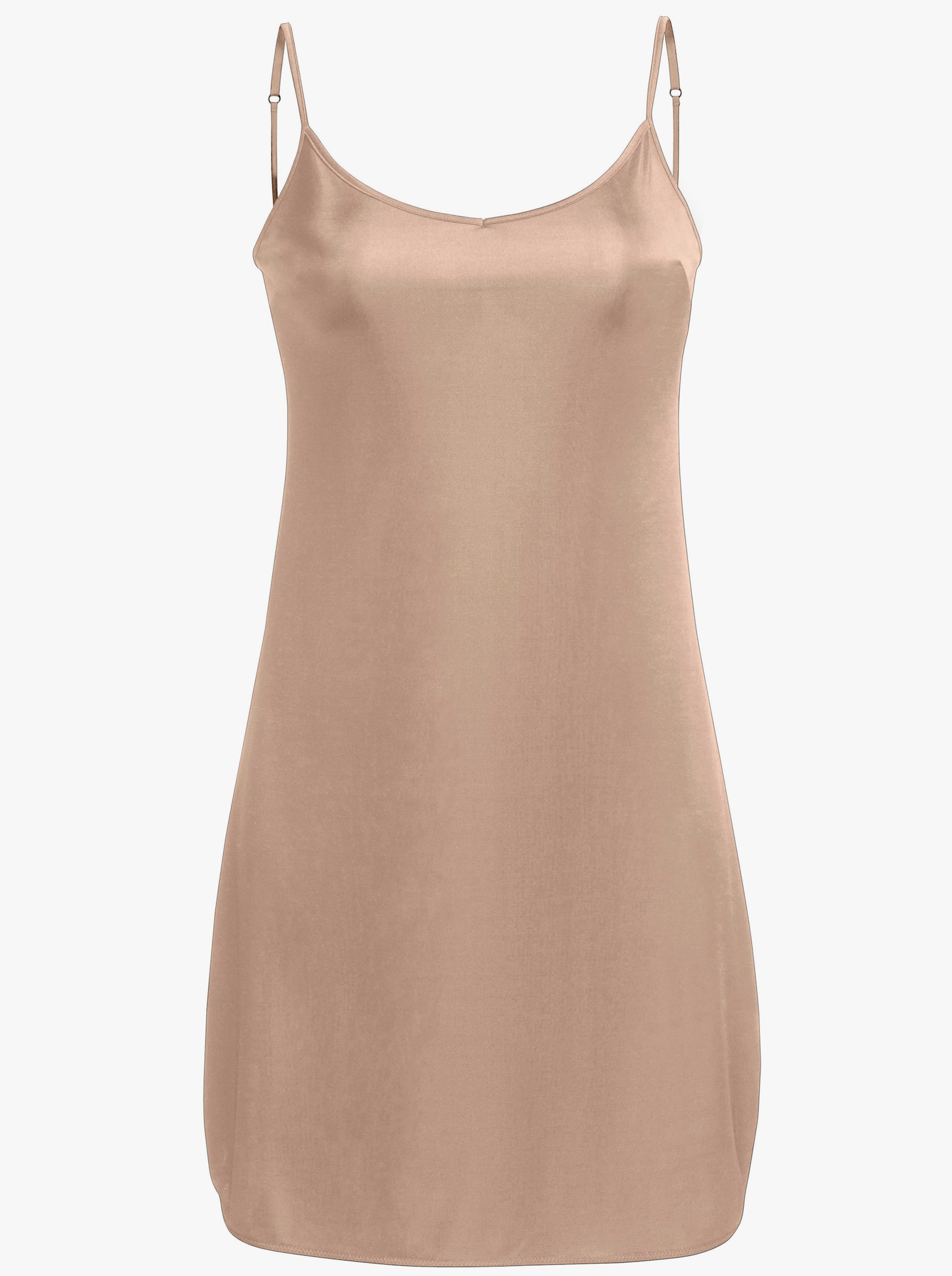 Nina von C. Unterkleid mit verstellbaren Spaghetti-Trägern - camel