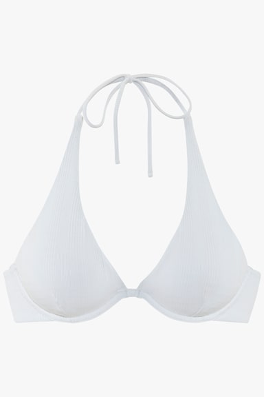 Bügel-Bikini-Top - weiß