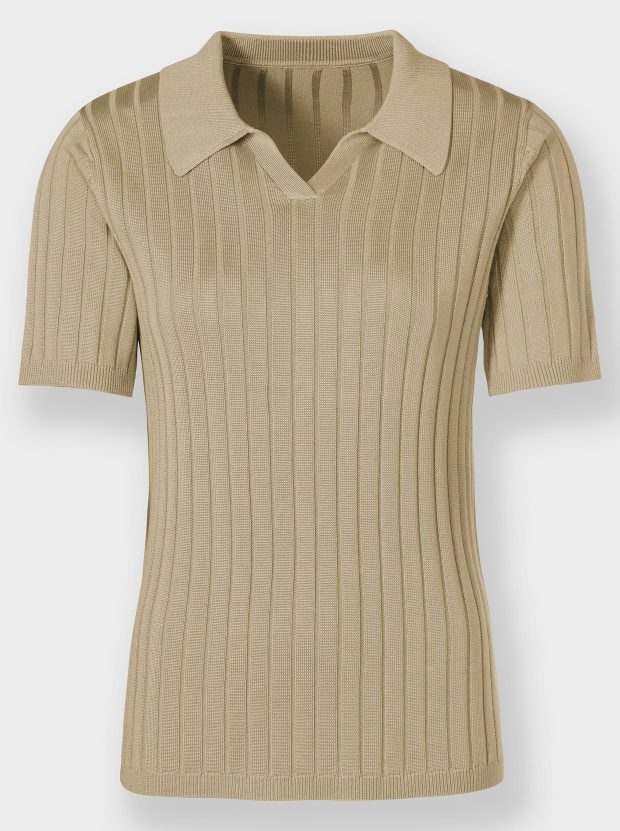 Polopullover - rietgroen
