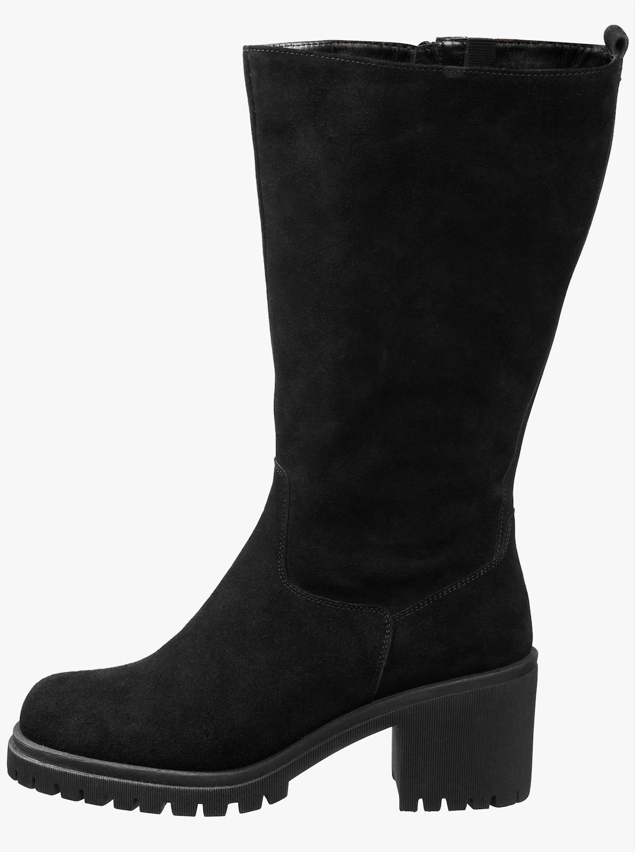 sheego Weitschaftstiefel - schwarz