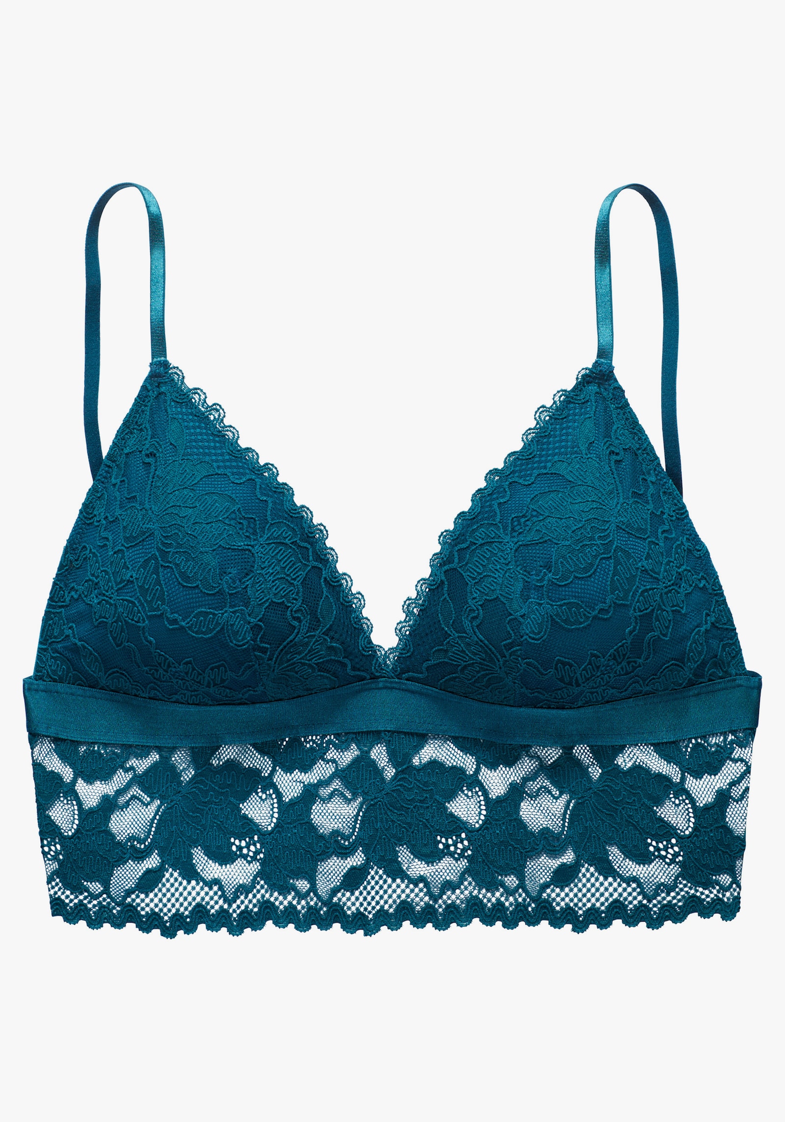 LASCANA Bralette-BH - smaragd