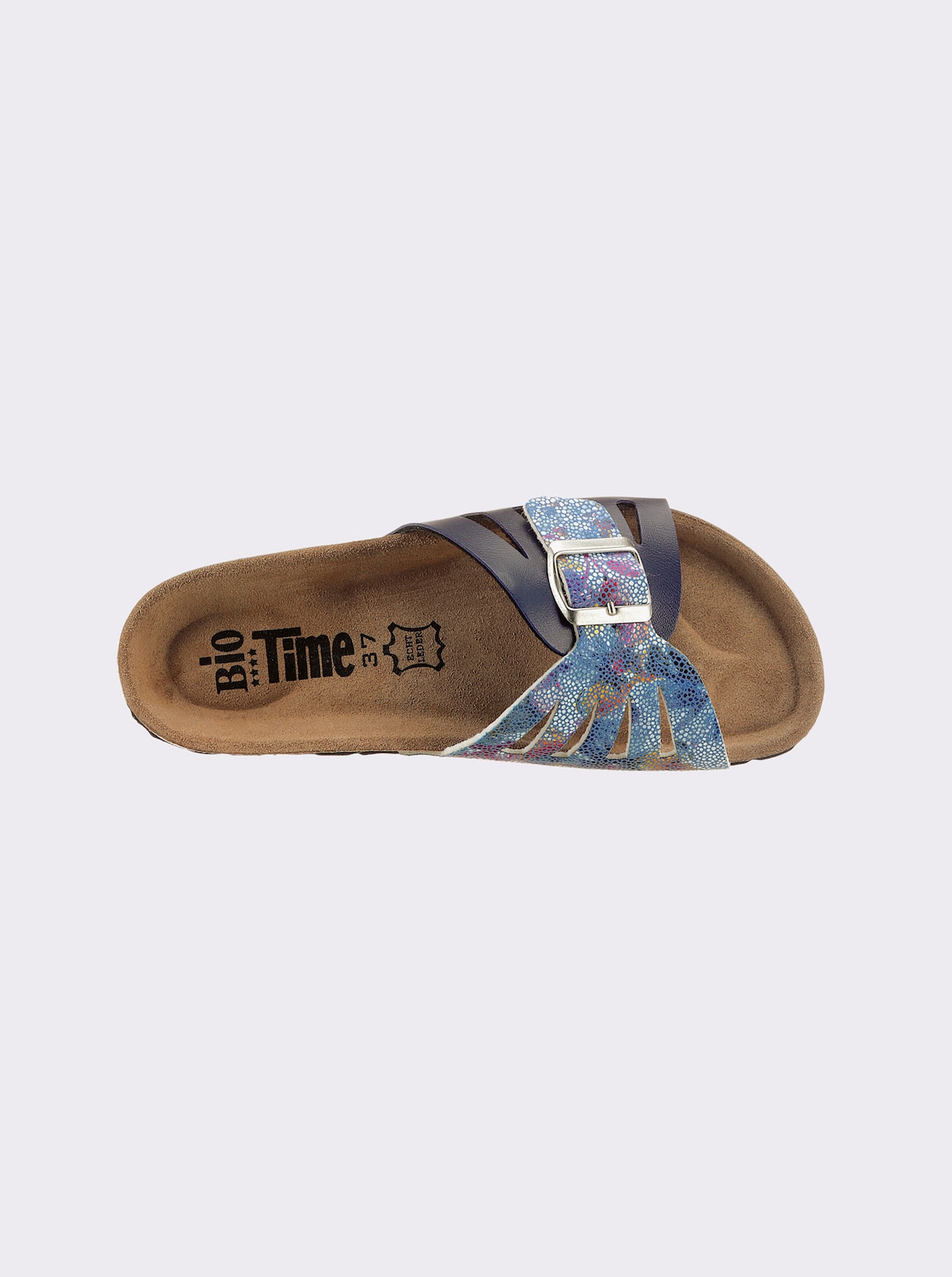 Bio Time slippers - donkerblauw