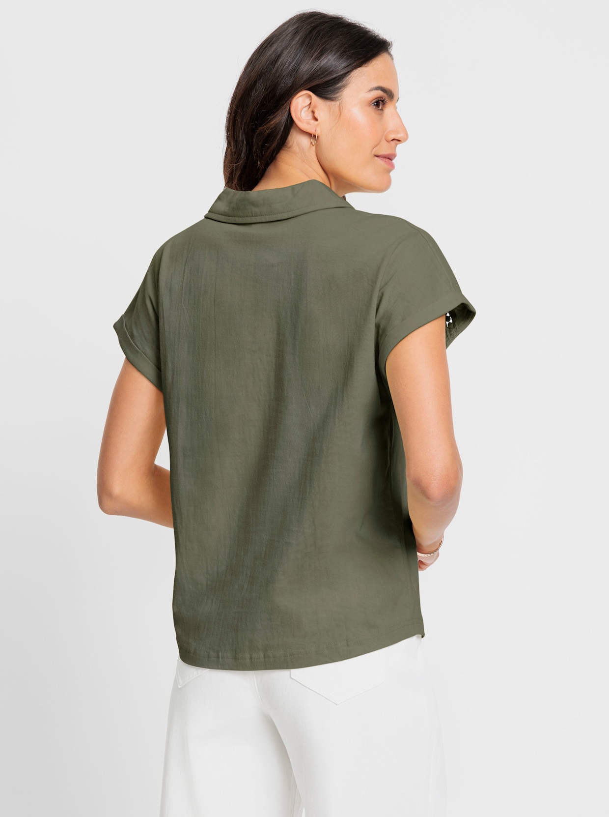 V-Shirt - khaki