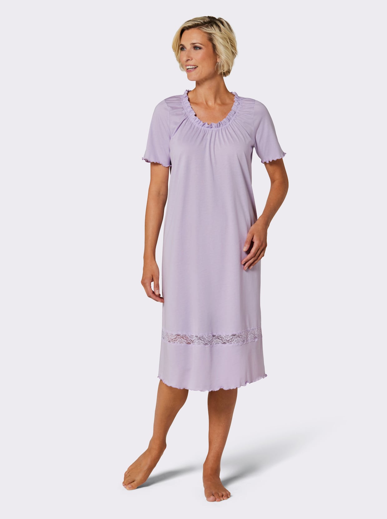 wäschepur Nachthemd - lila