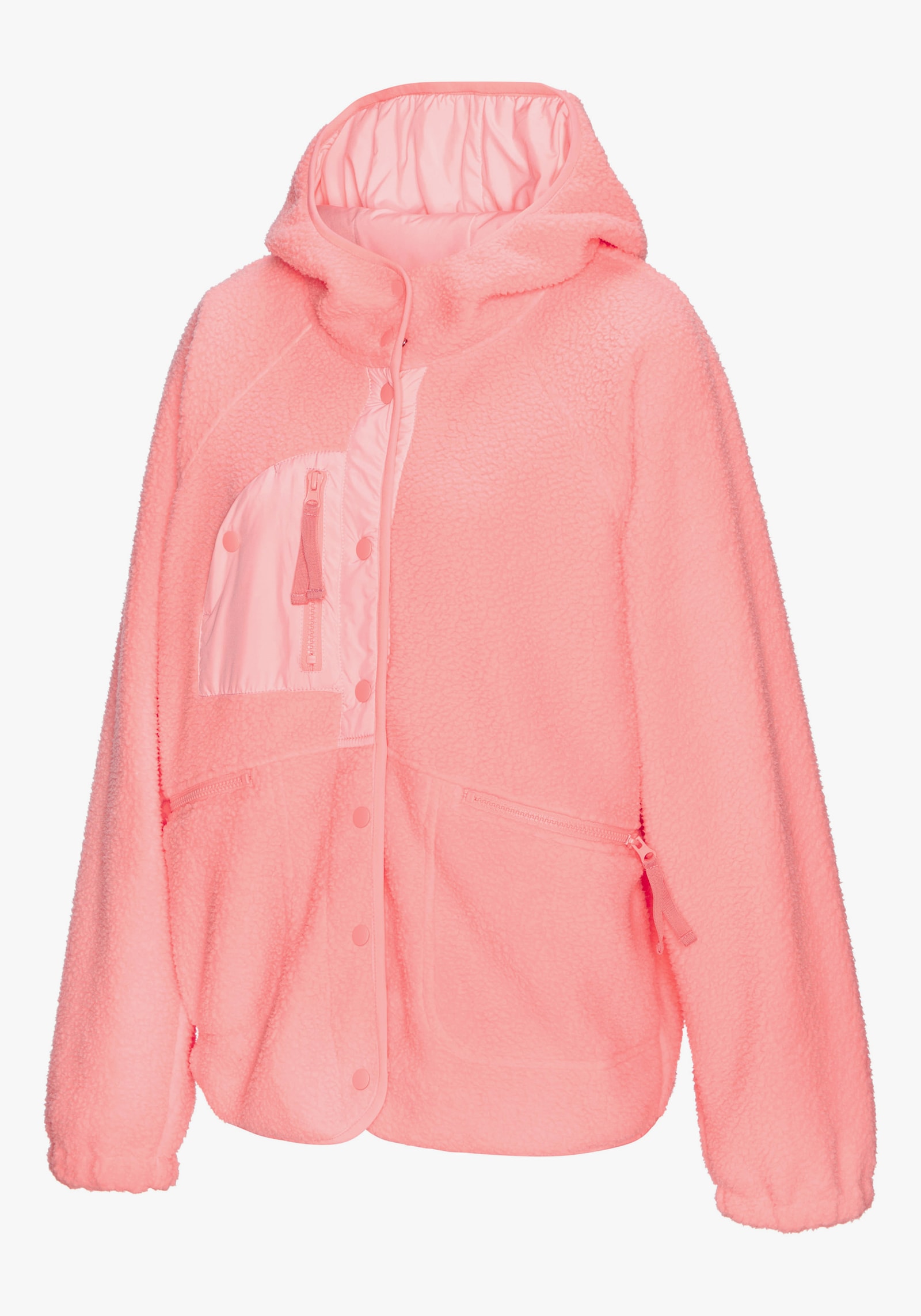 Vivance Active by Lascana Fleecejacke - neon koralle