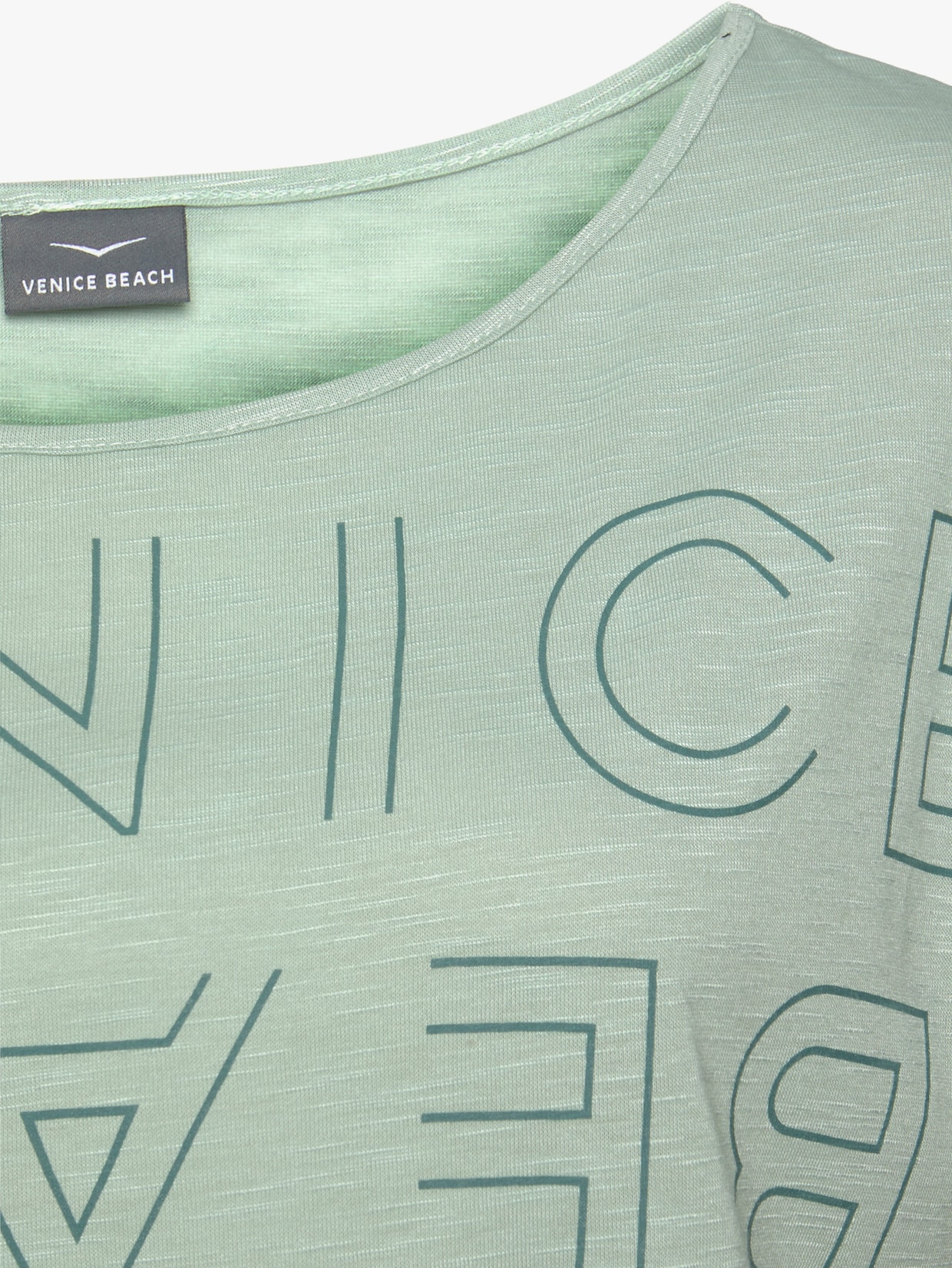 Venice Beach Shirt met ronde hals - mint