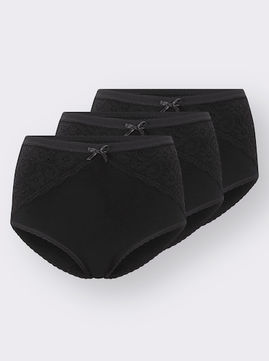 wäschepur Taillenslip - schwarz