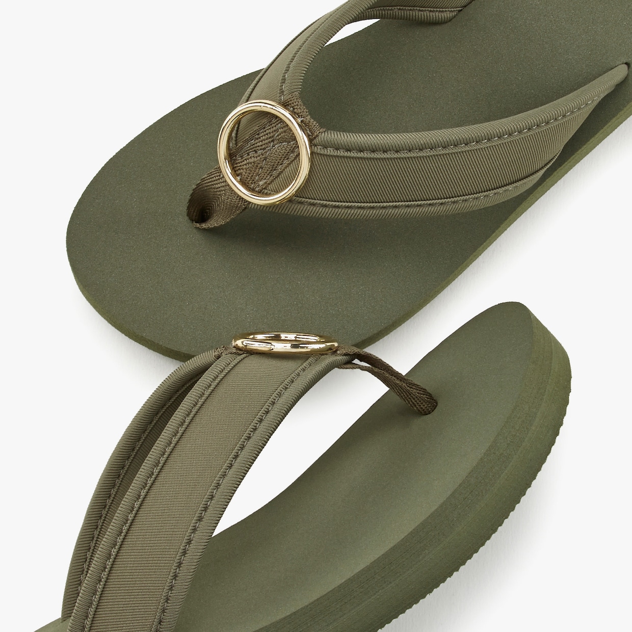 LASCANA Tongs - vert olive