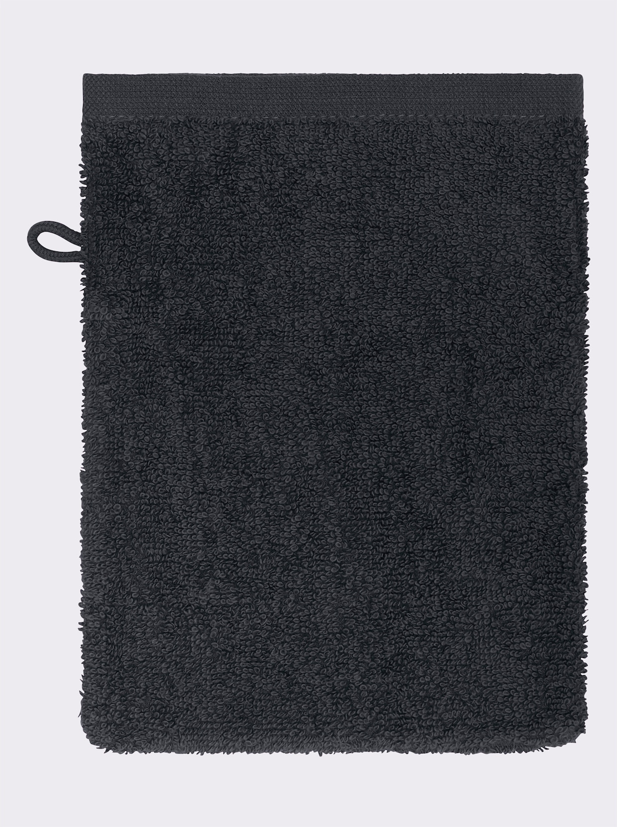 wäschepur Handdoek - zwart