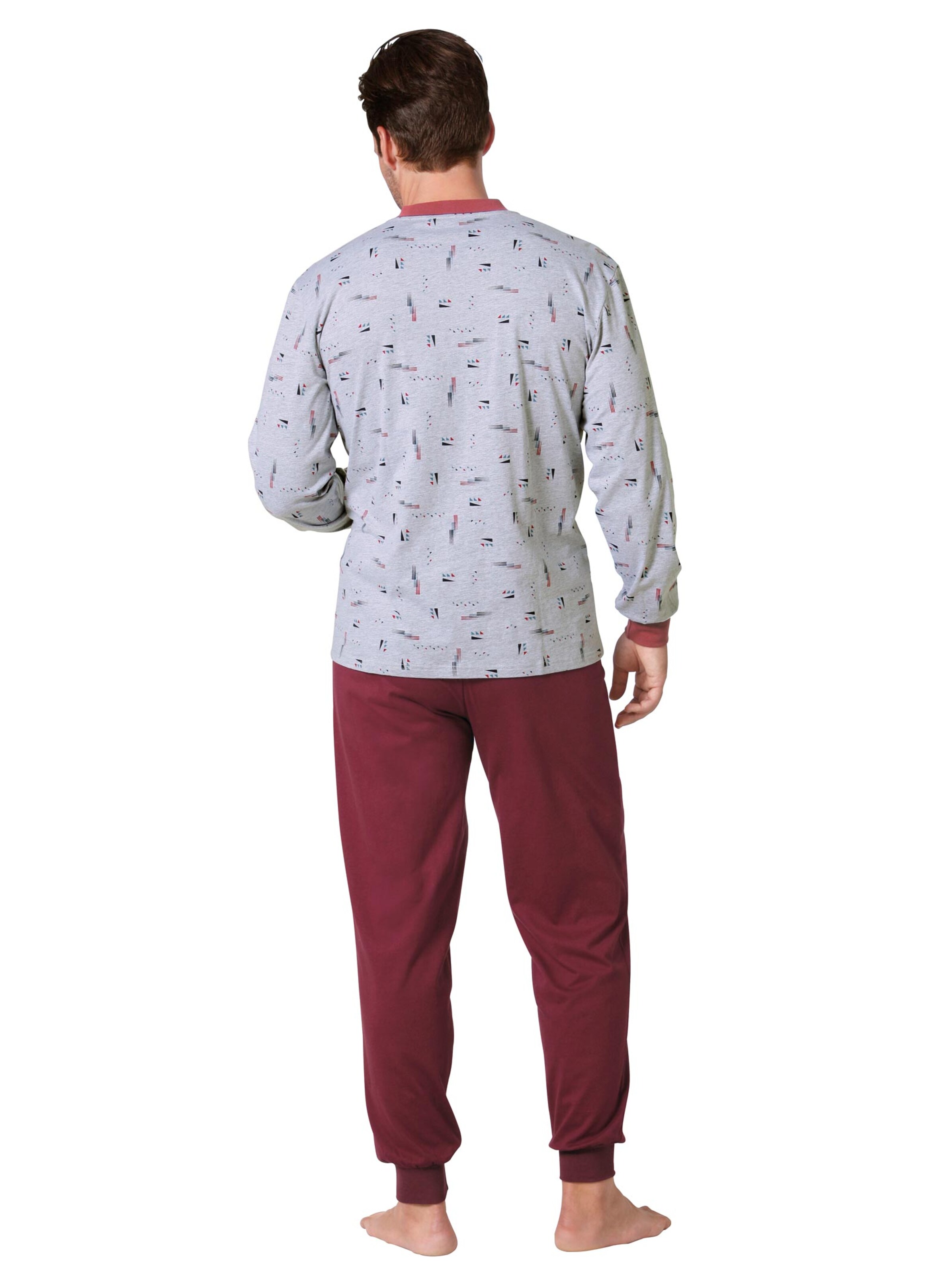 KINGsCLUB Schlafanzüge - blau + weinrot