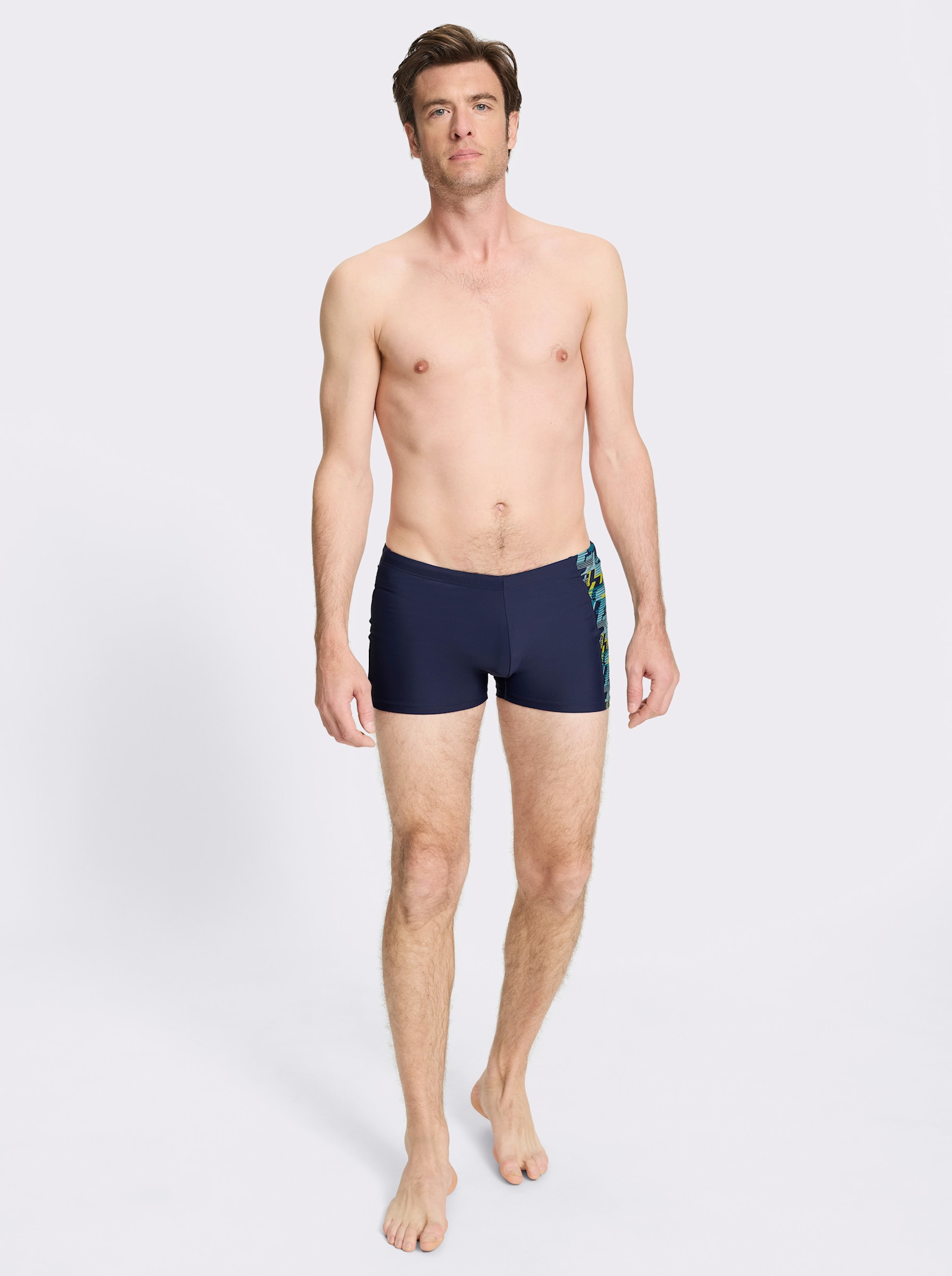 Badehose mit einer Innentasche - marine