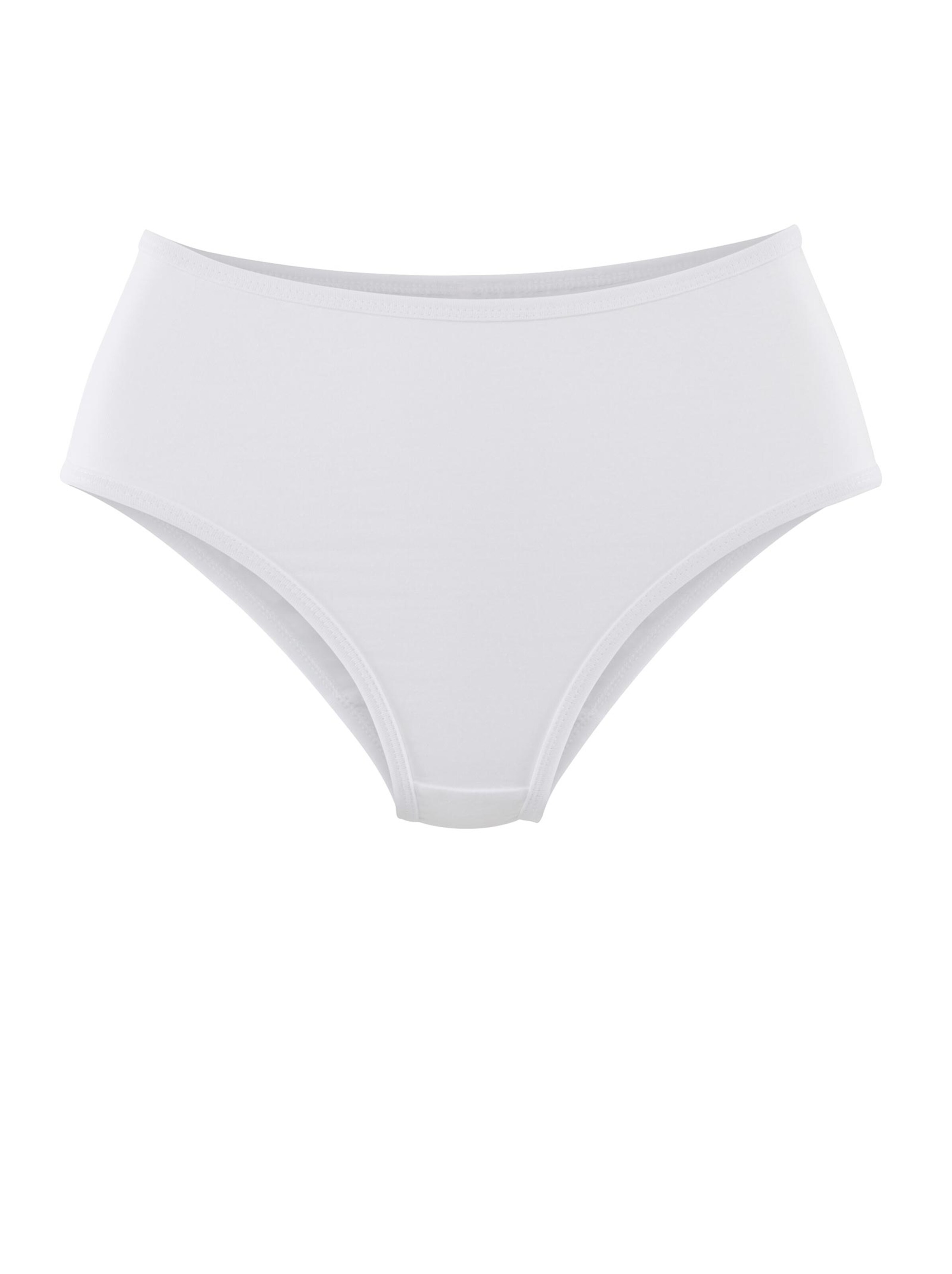 wäschepur Jazzpants - 3 Stück weiß