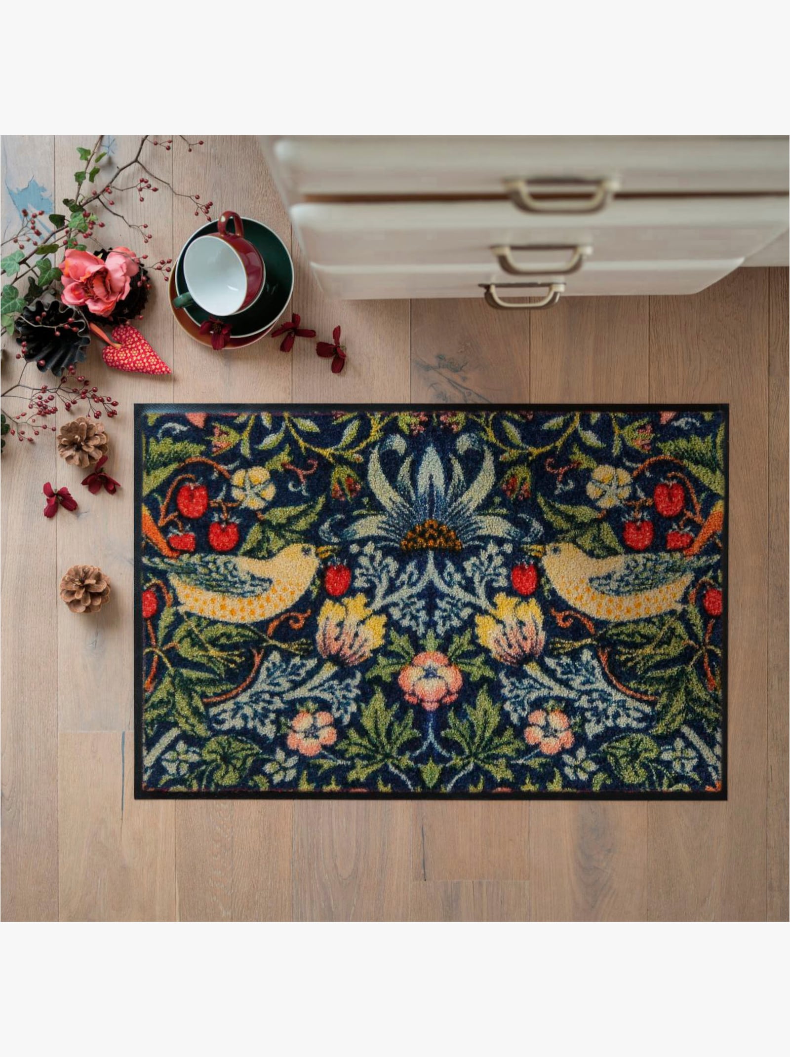 Salonloewe Fußmatte - dunkelblau-bedruckt