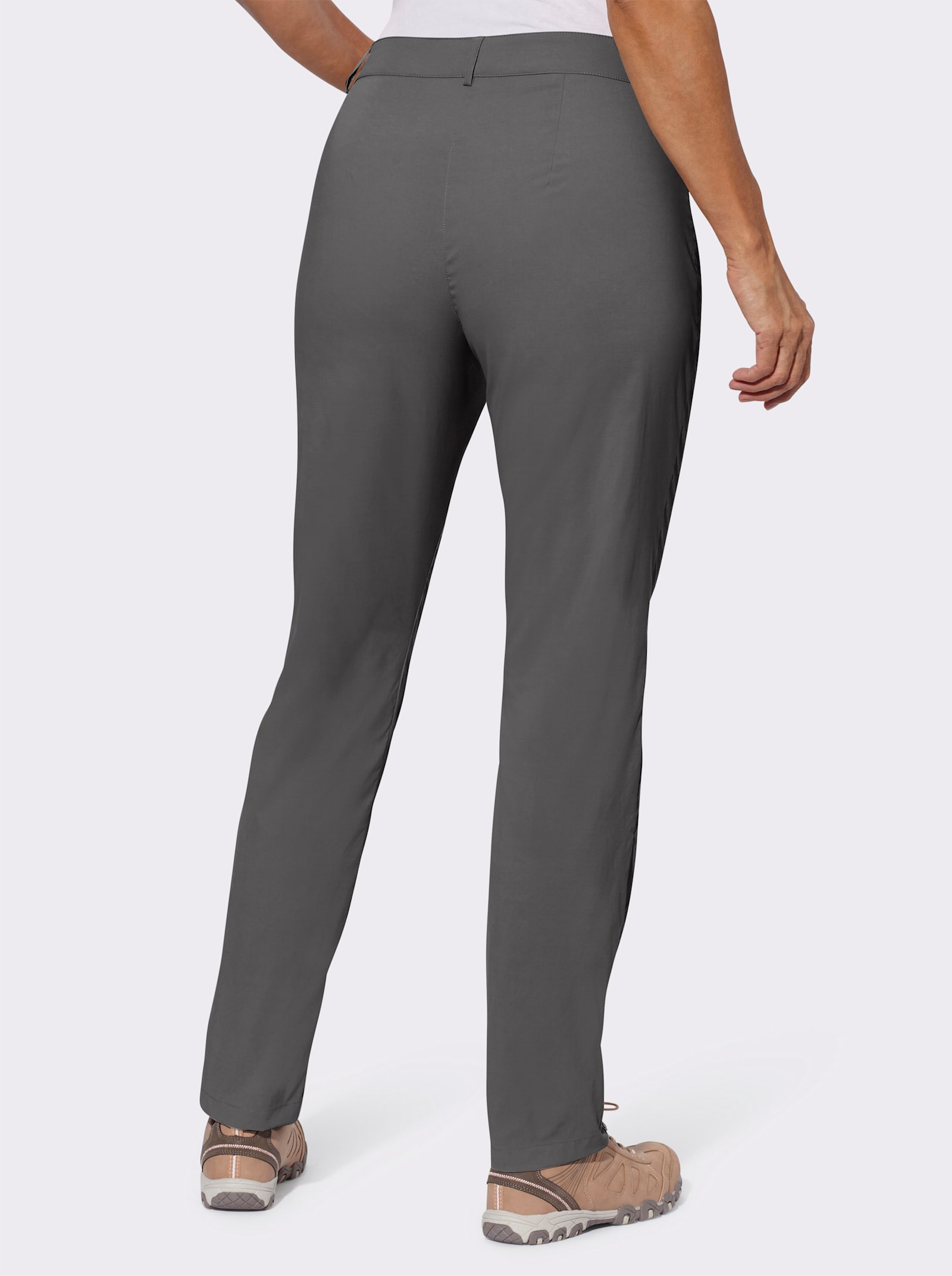 Funktionshose mit seitlichem Dehnbund - anthrazit