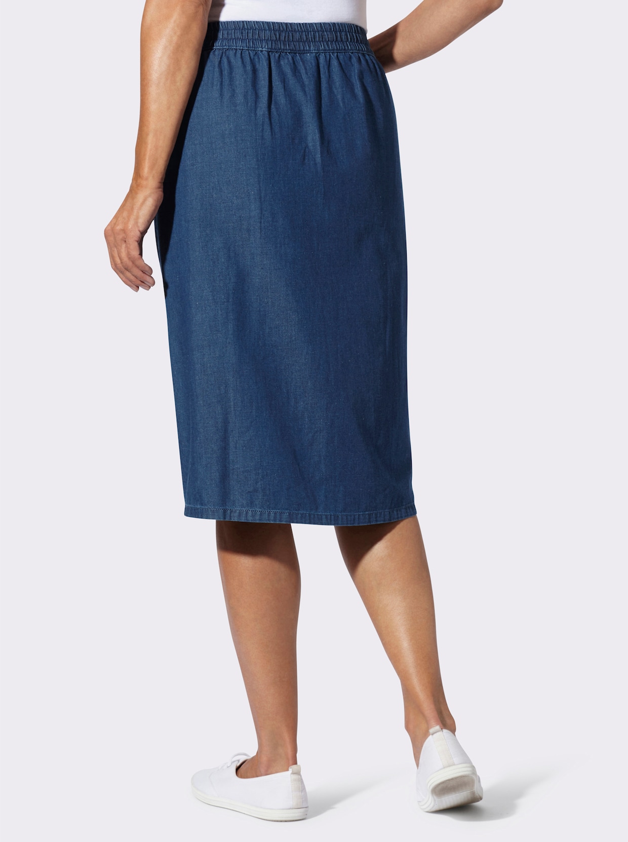 Jeansrock - blue-stone-washed